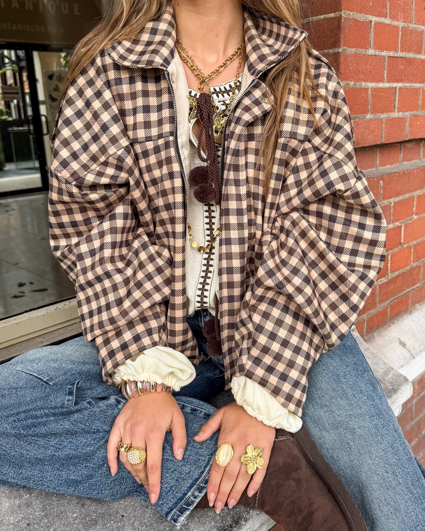 Spirit Checkered Jacket