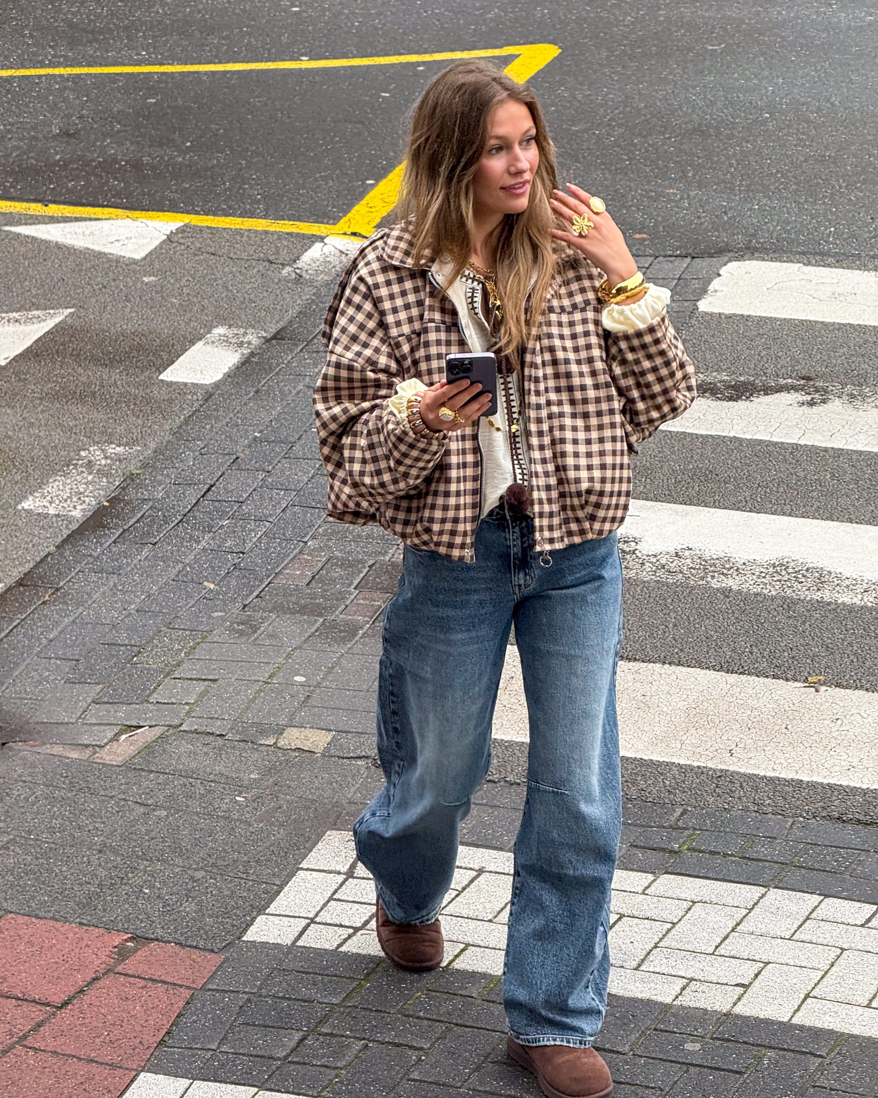 Spirit Checkered Jacket