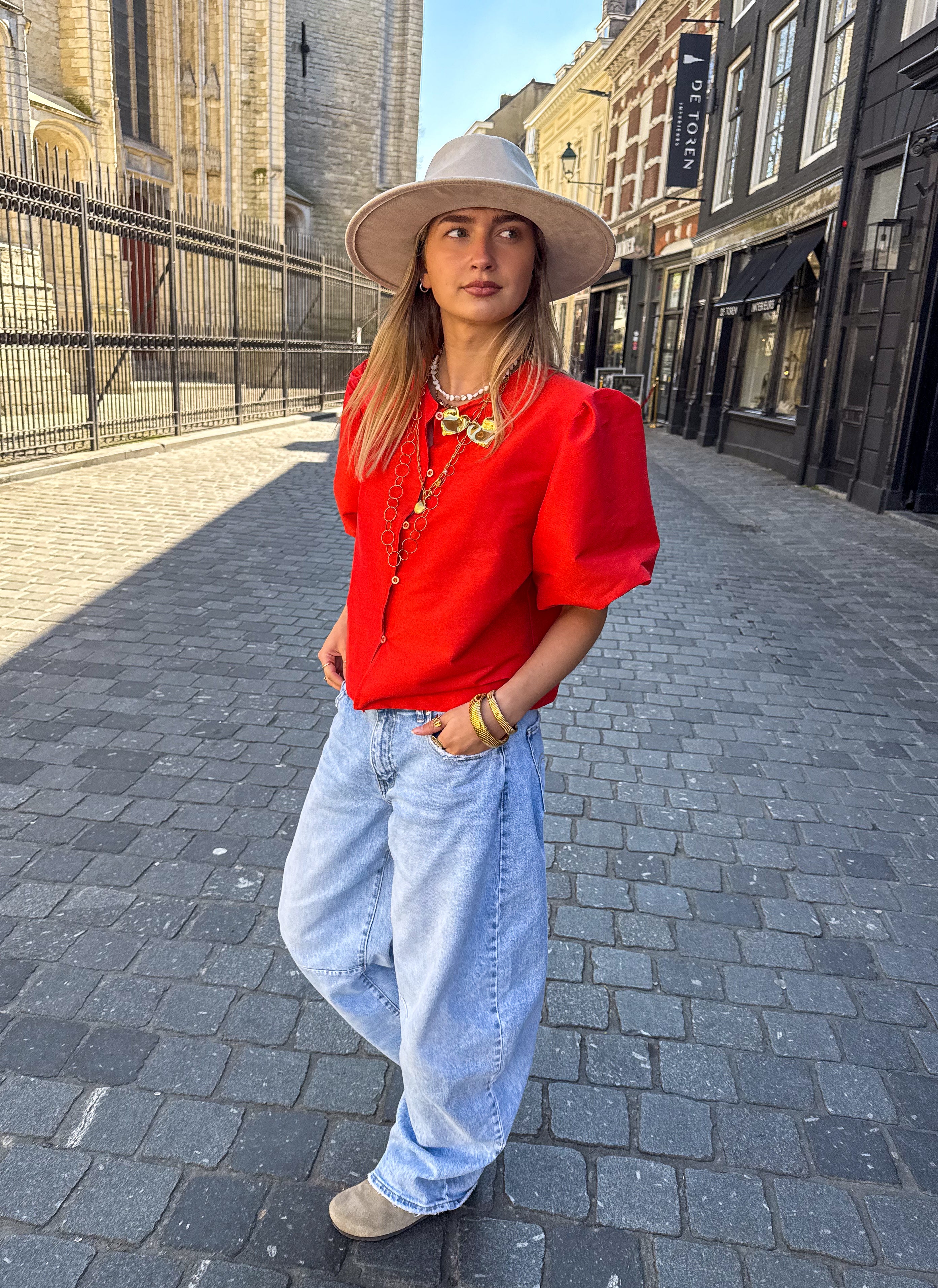Teaux Top Coral