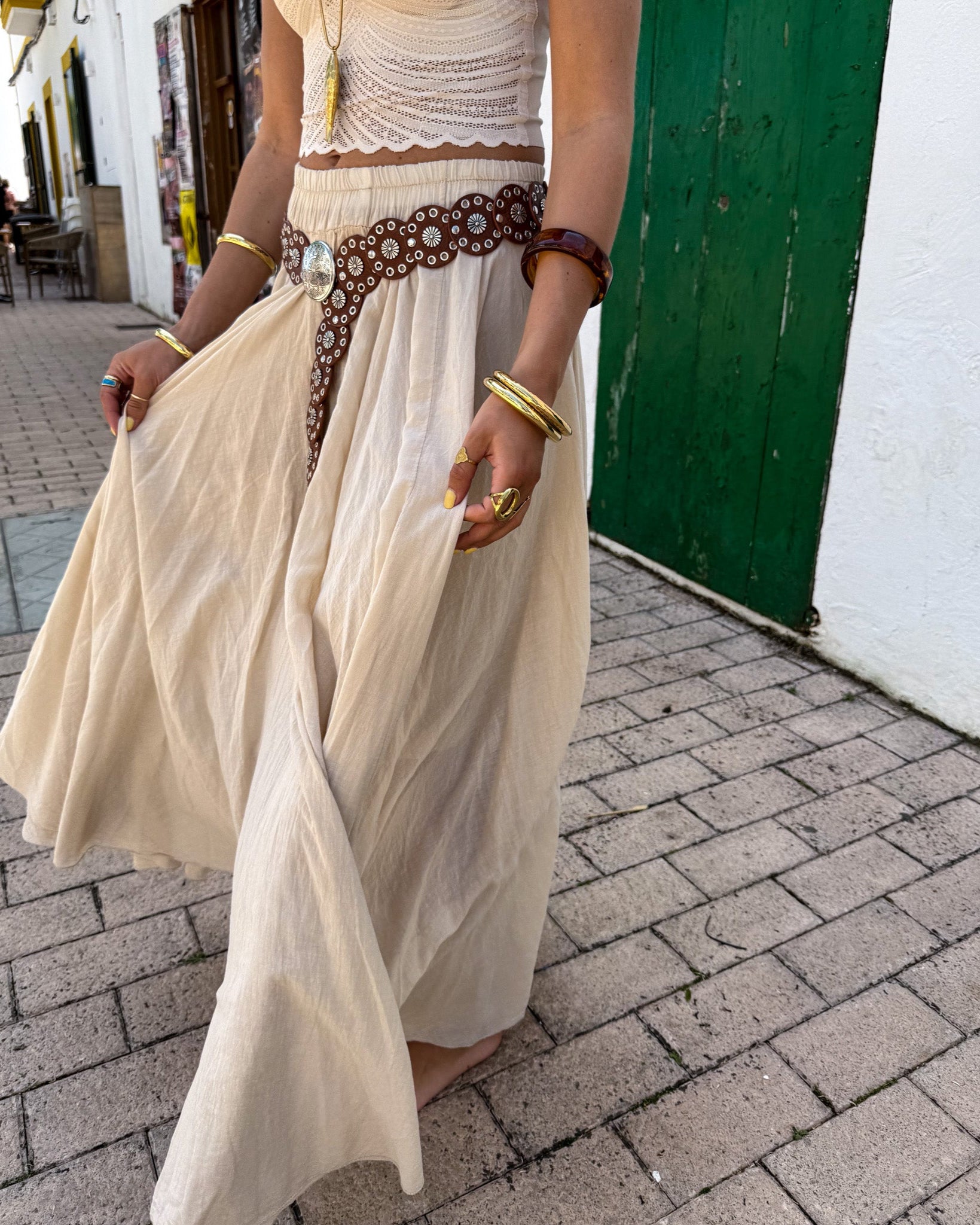 Vanilla Skirt Beige