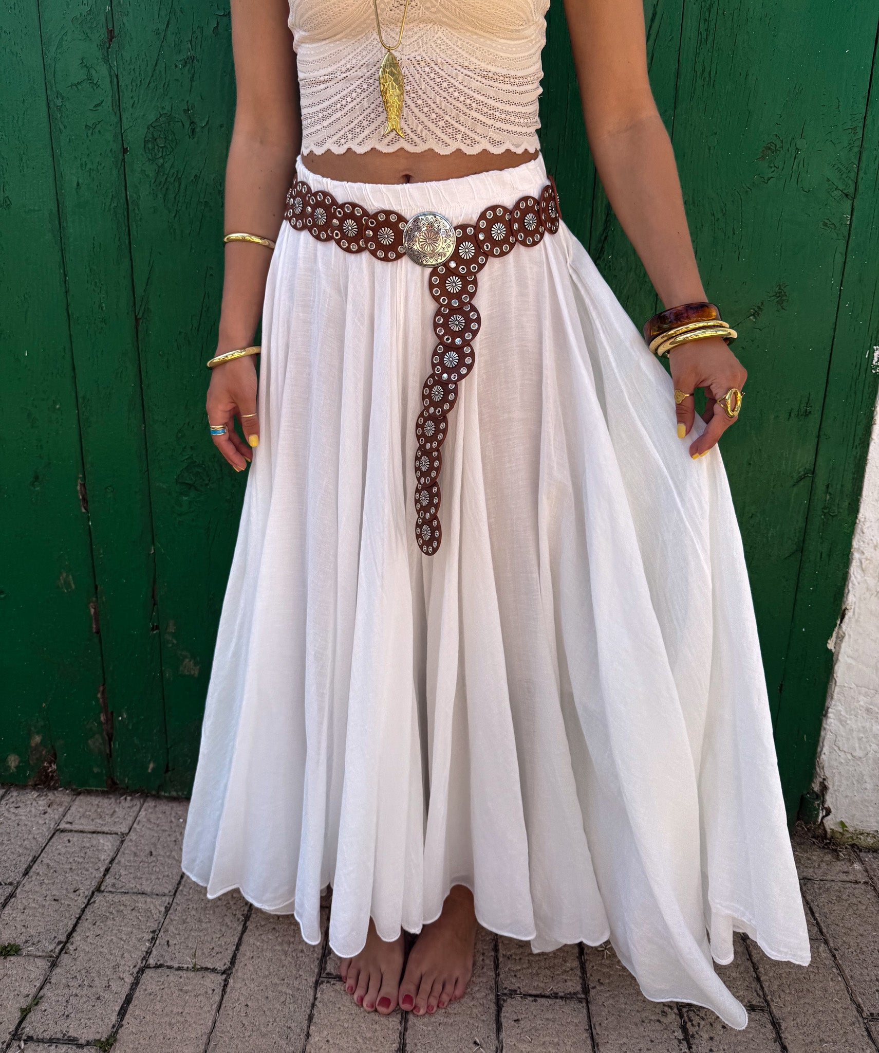 Vanilla Skirt White