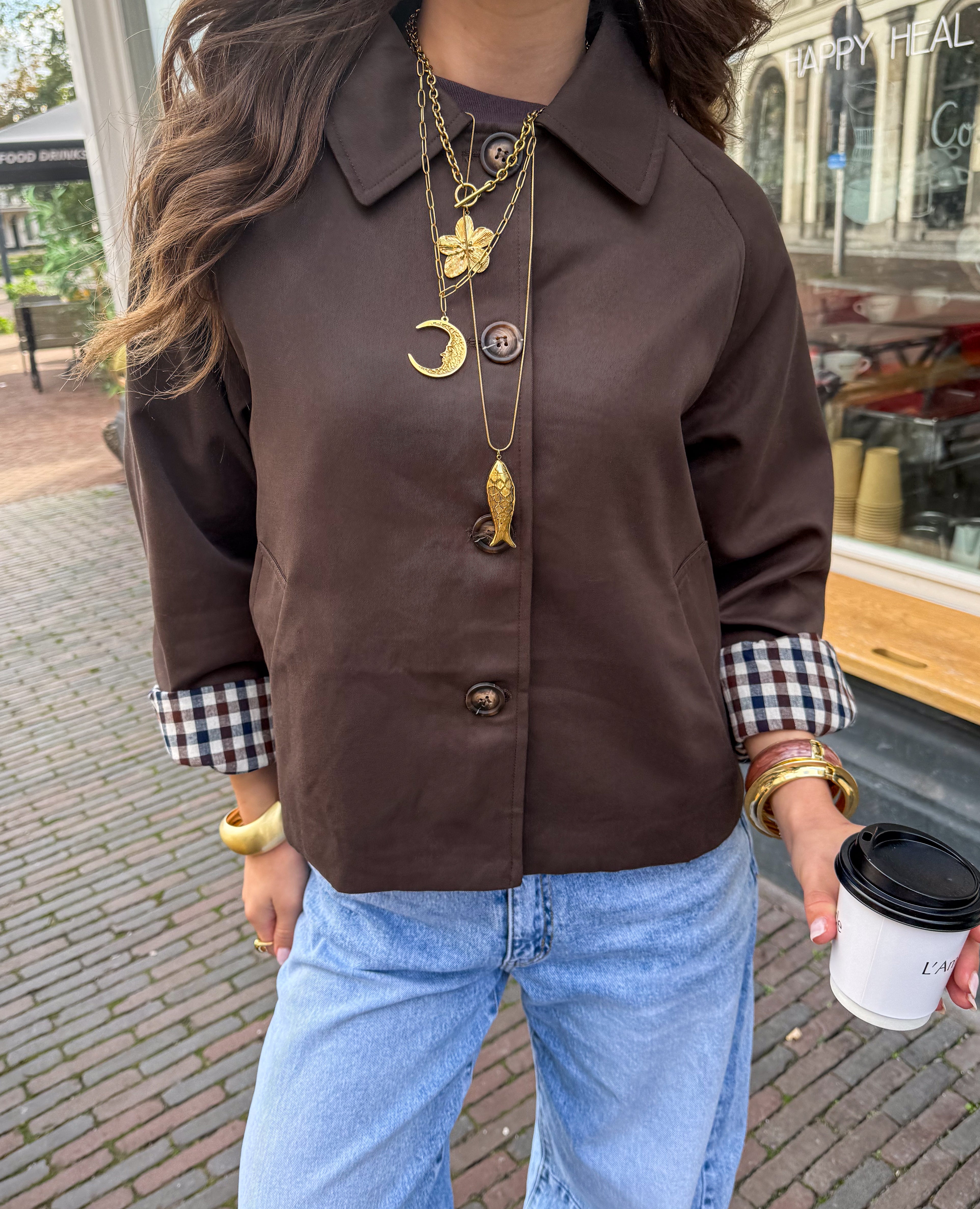 Amara Jacket Brown