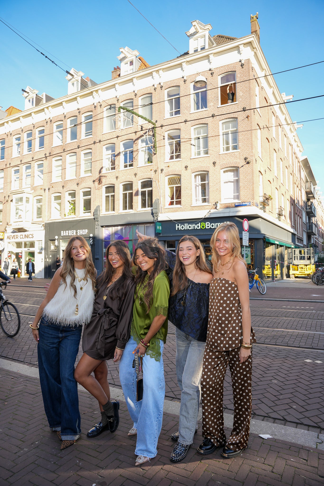 Sway Pants Brown Dots