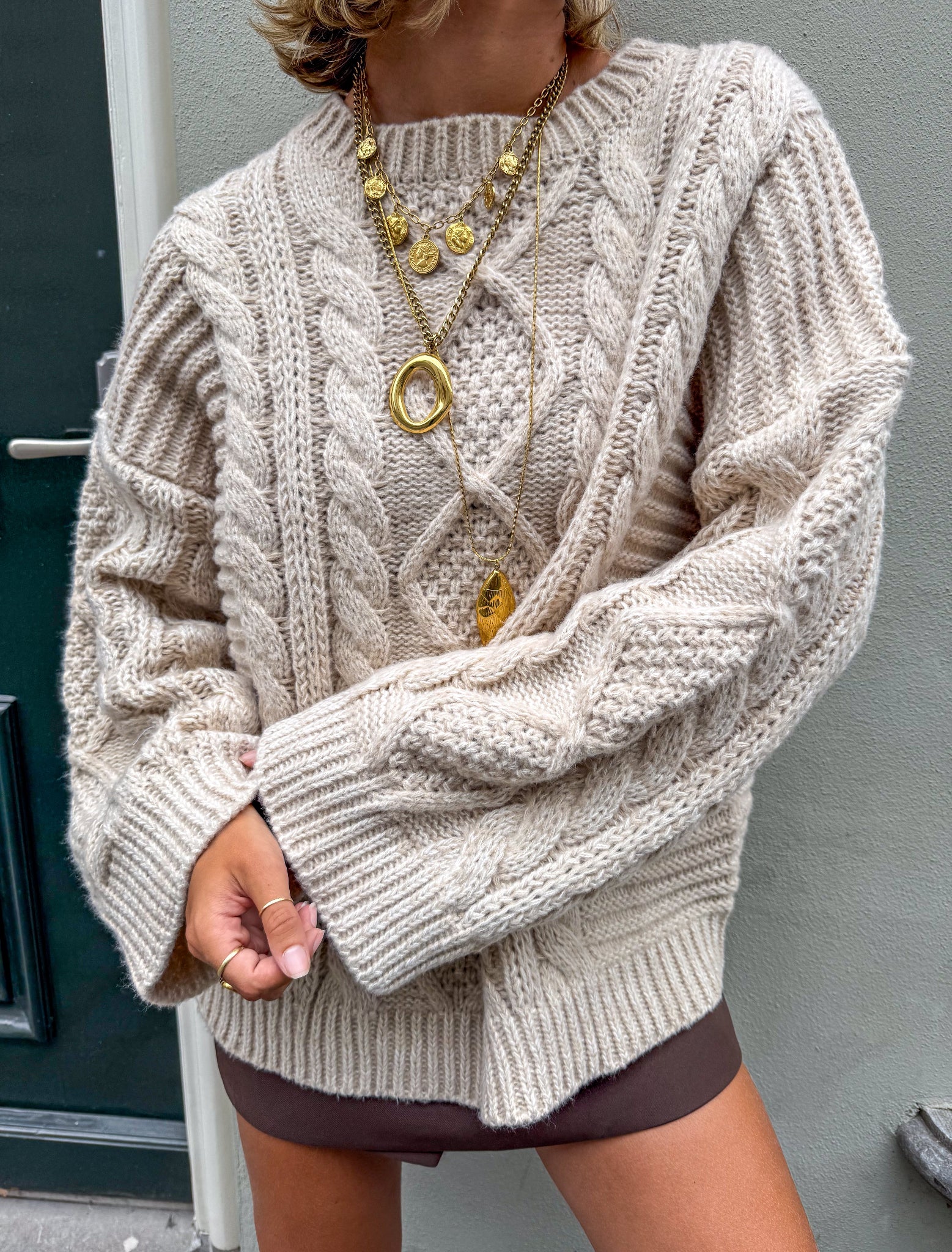Aspen Knit Beige