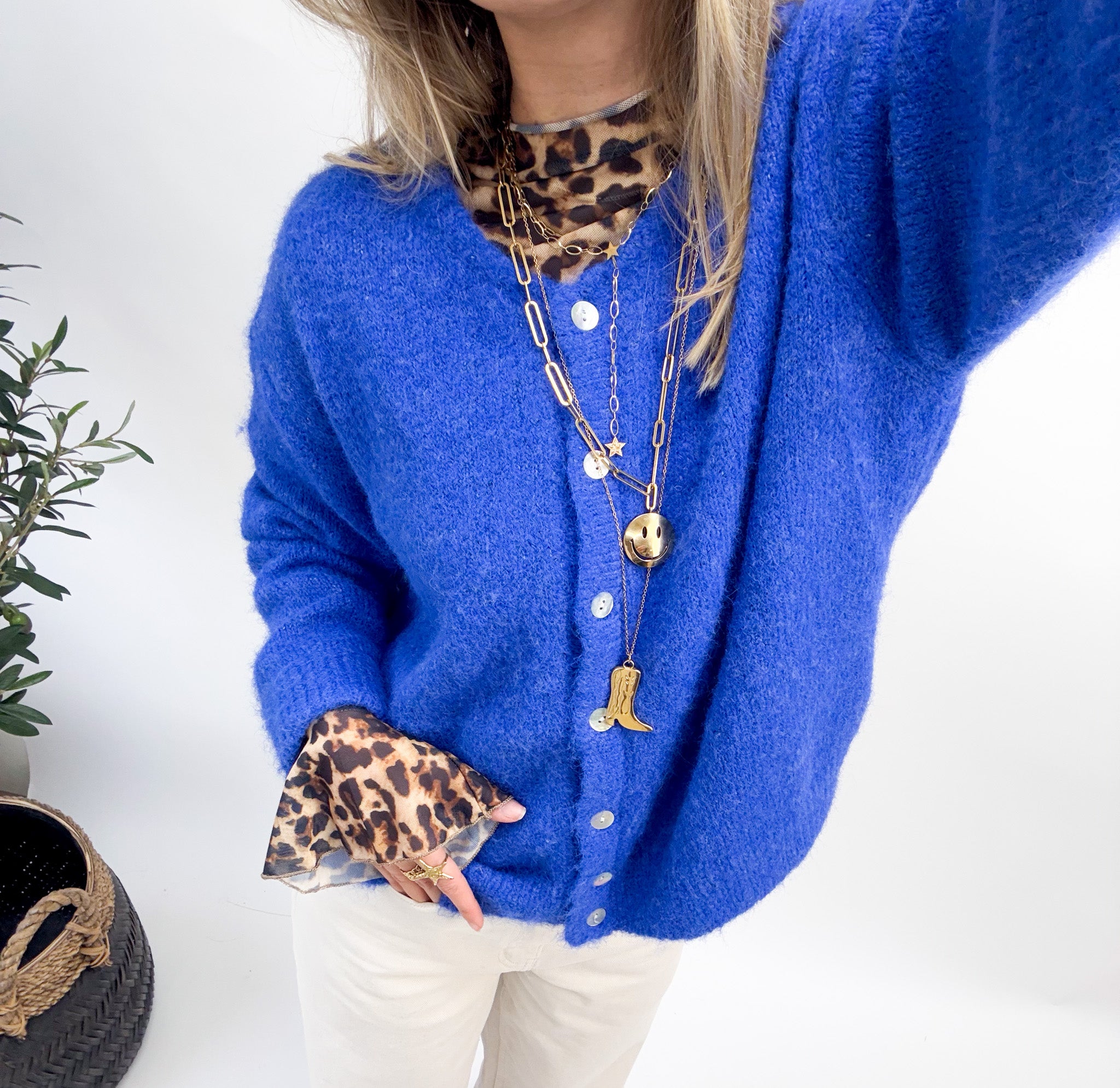 Jade Longsleeve Top Leopard