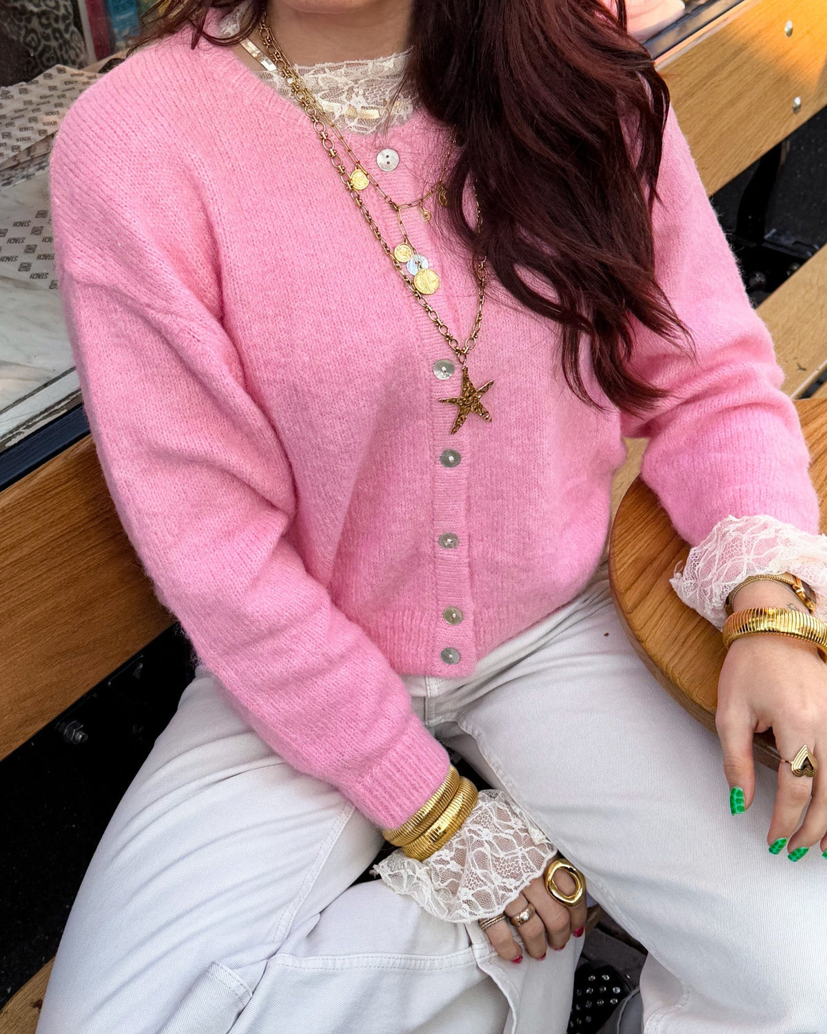 Aurora Vest | Light Pink