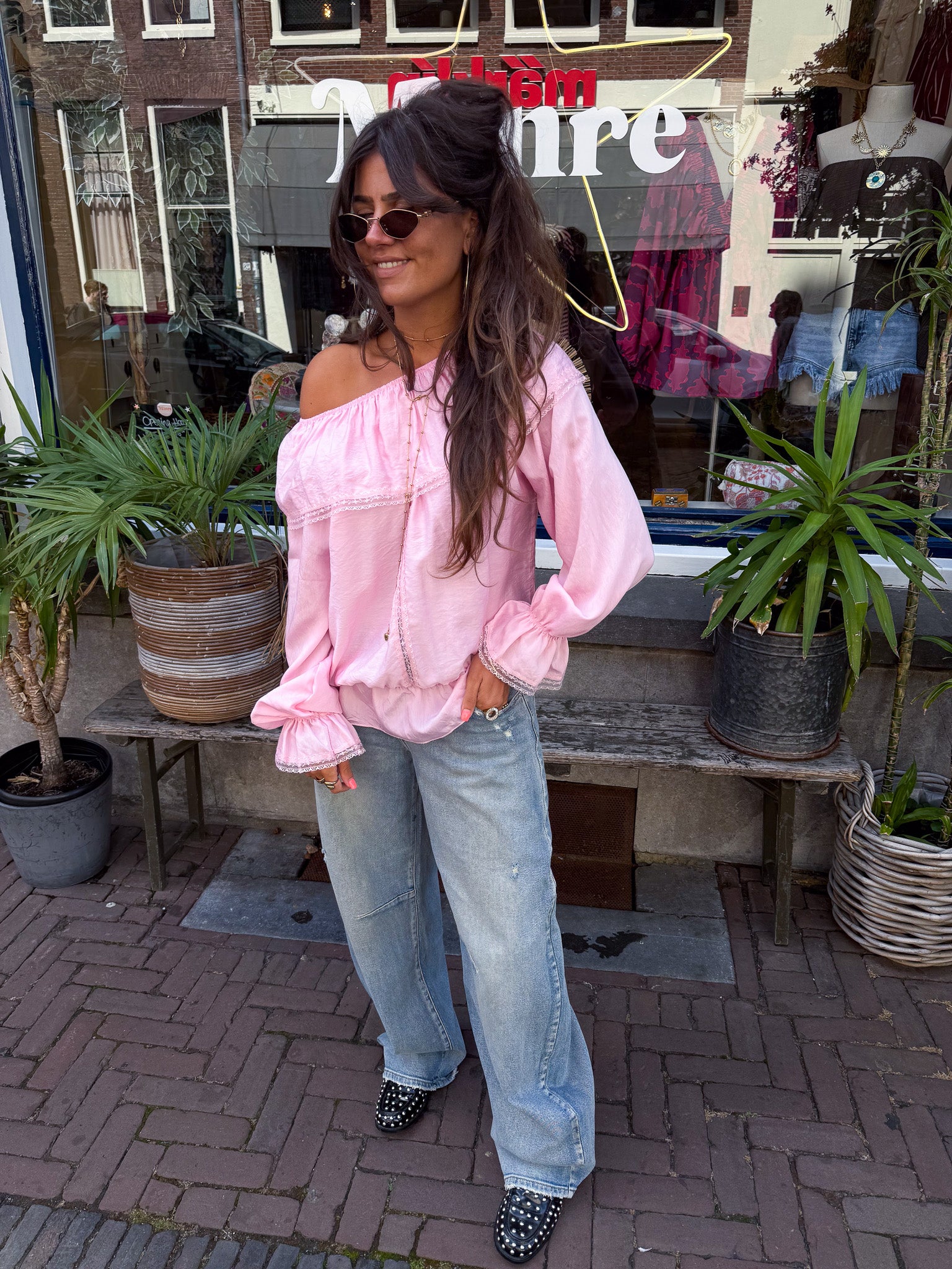 Ayla Blouse Pink