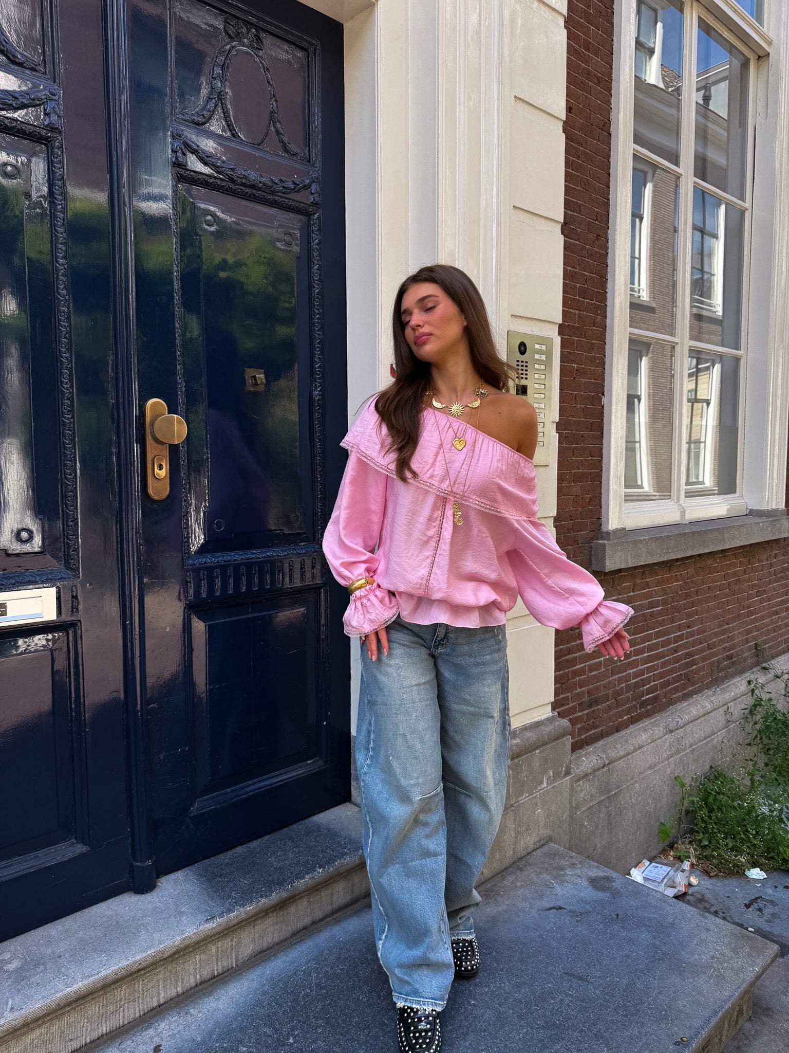 Ayla Blouse Pink