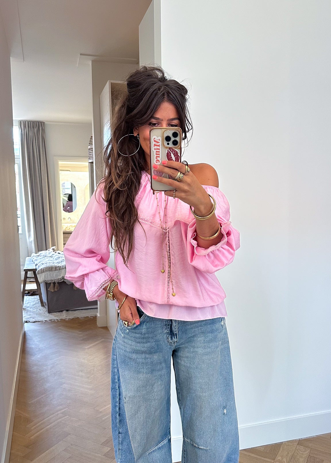 Ayla Blouse Pink