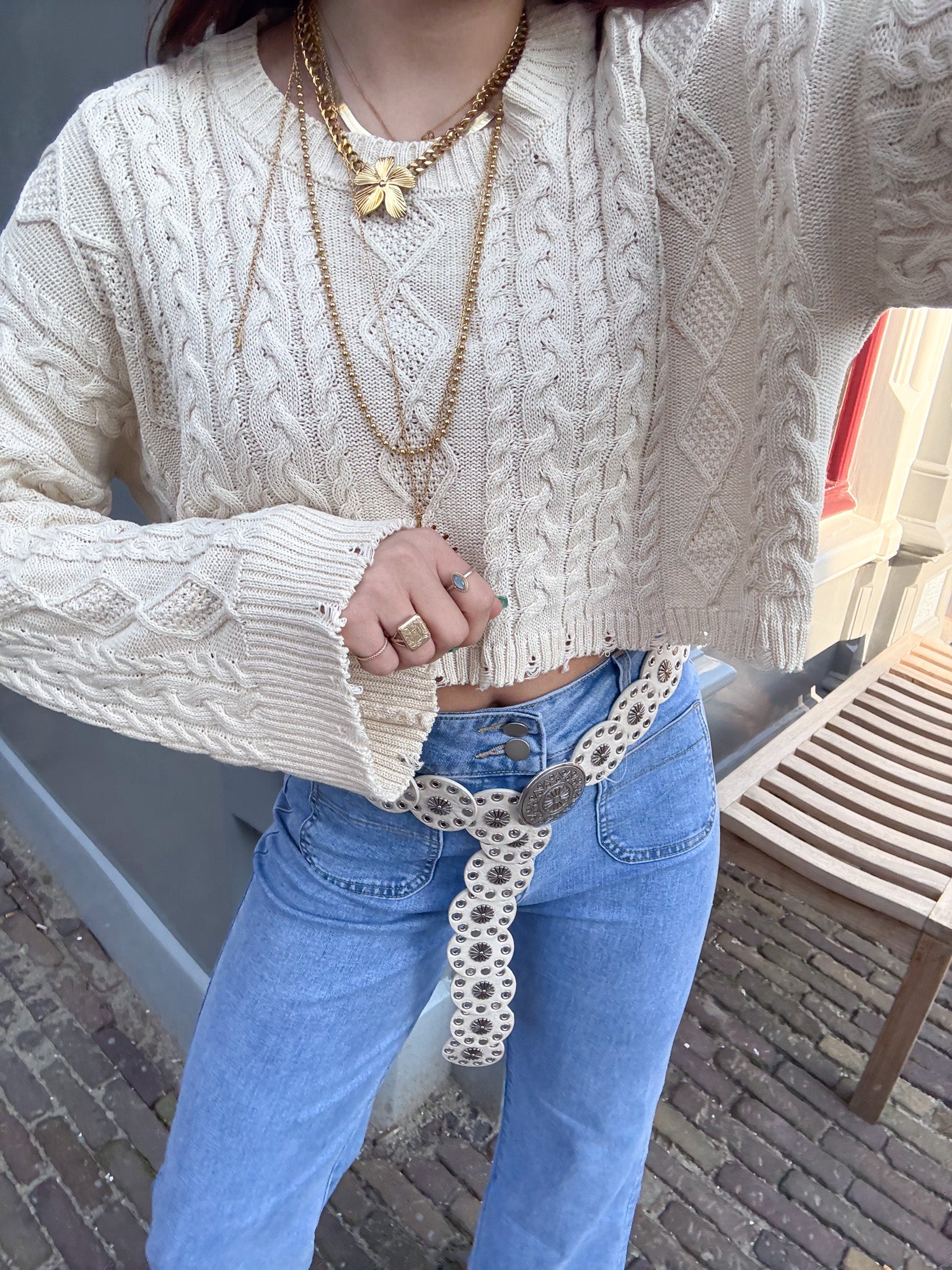 Bambu Cropped Knit