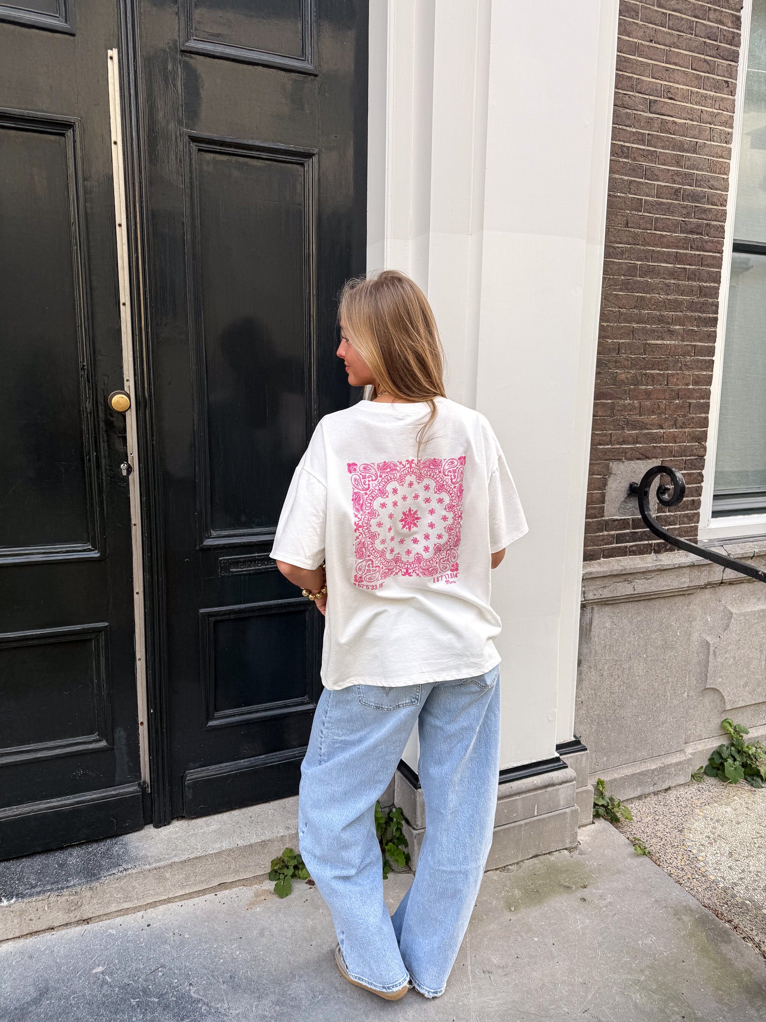 Bandana T-Shirt Wit