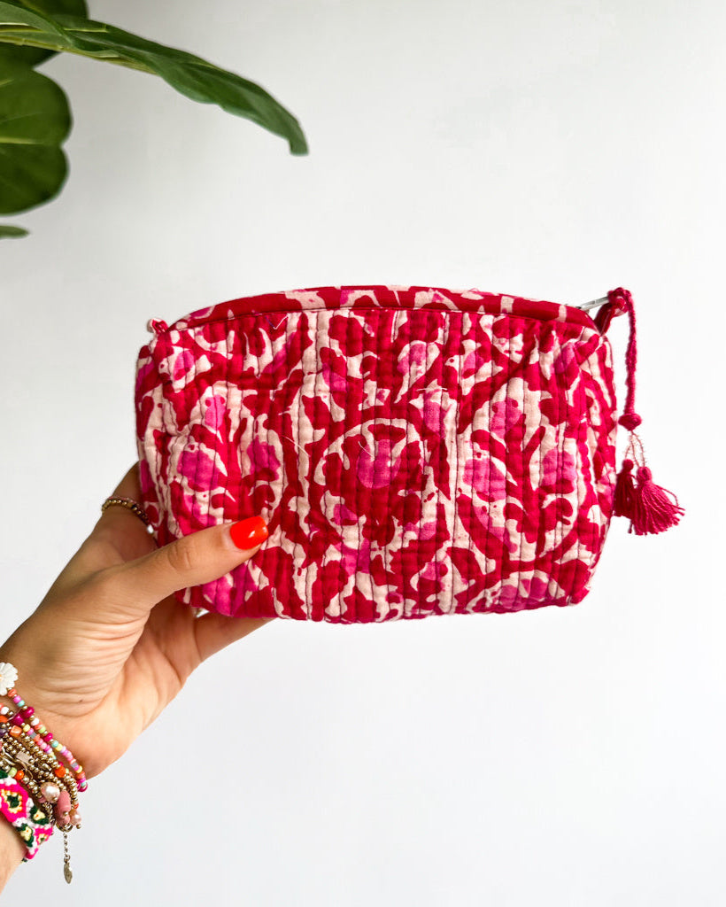 Beauty Bag Pink Coral - Small
