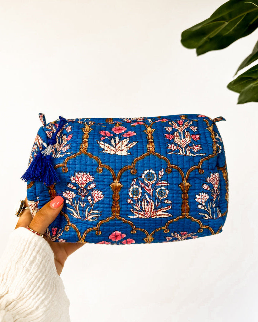 Beauty Bag Blue Lagune - Medium
