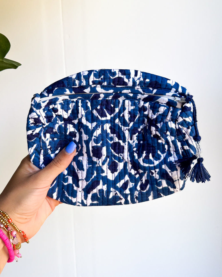 Beauty Bag Blue Coral - Small
