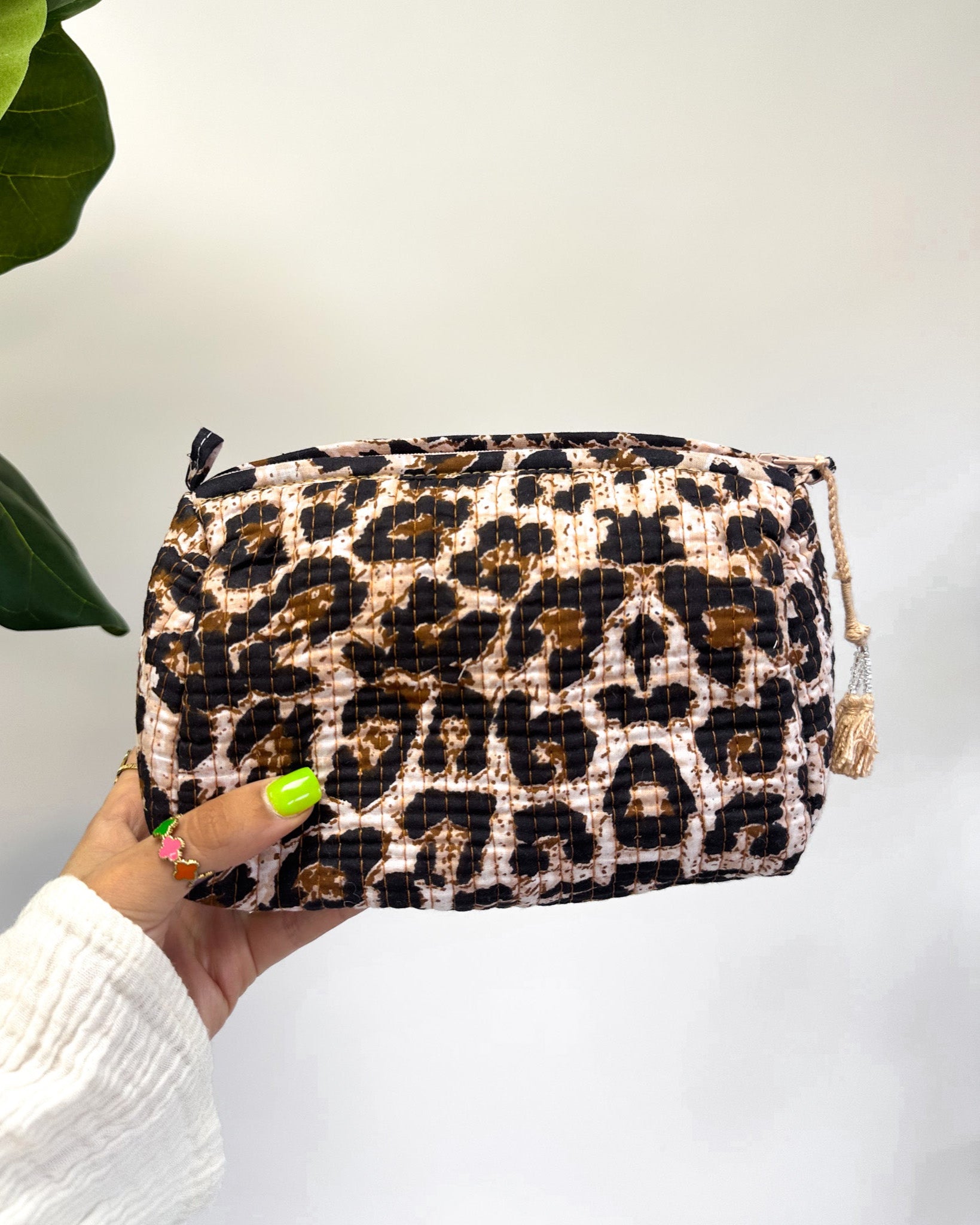 Beauty Bag Leopard - Small