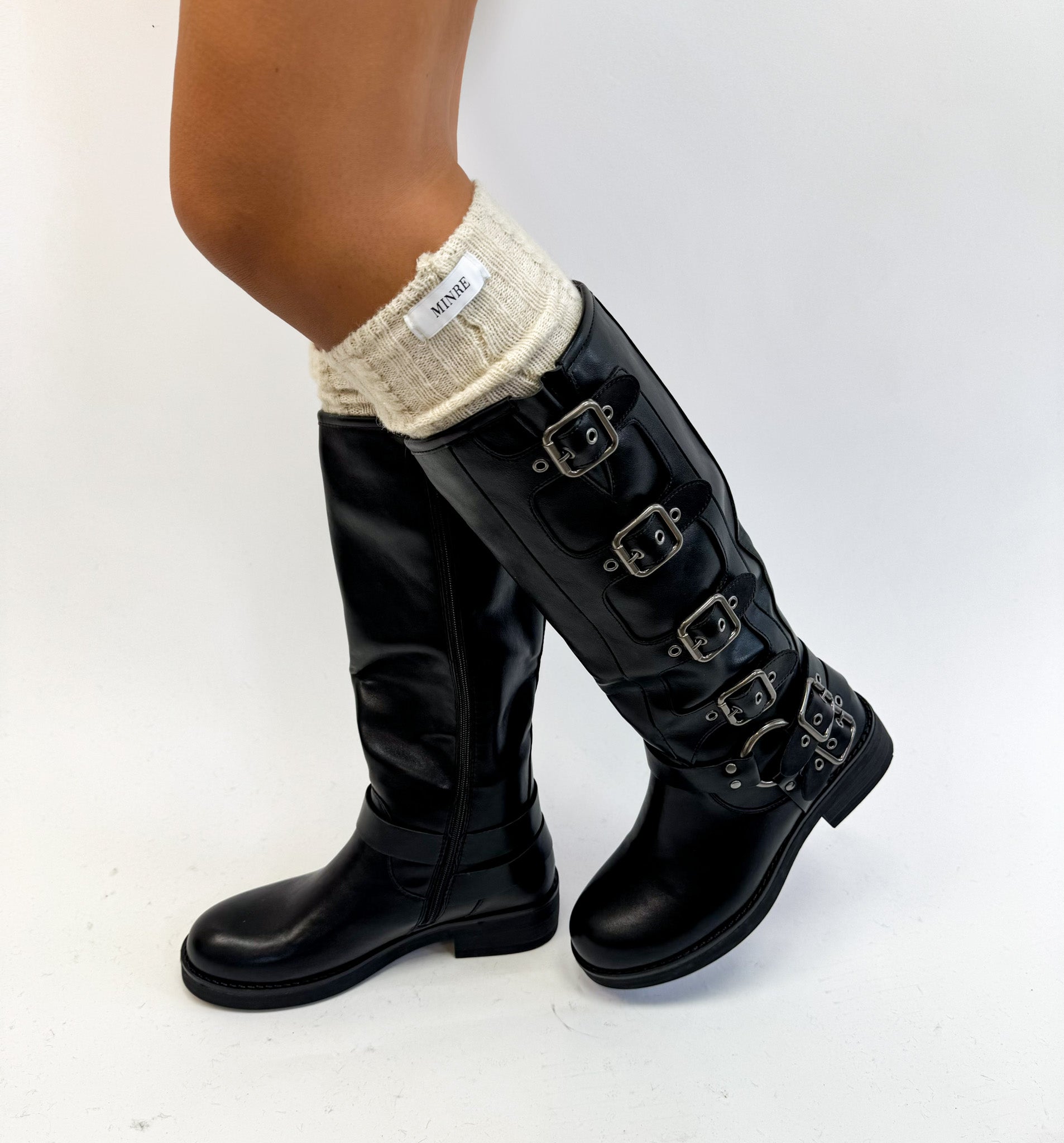 Biker Boots Black