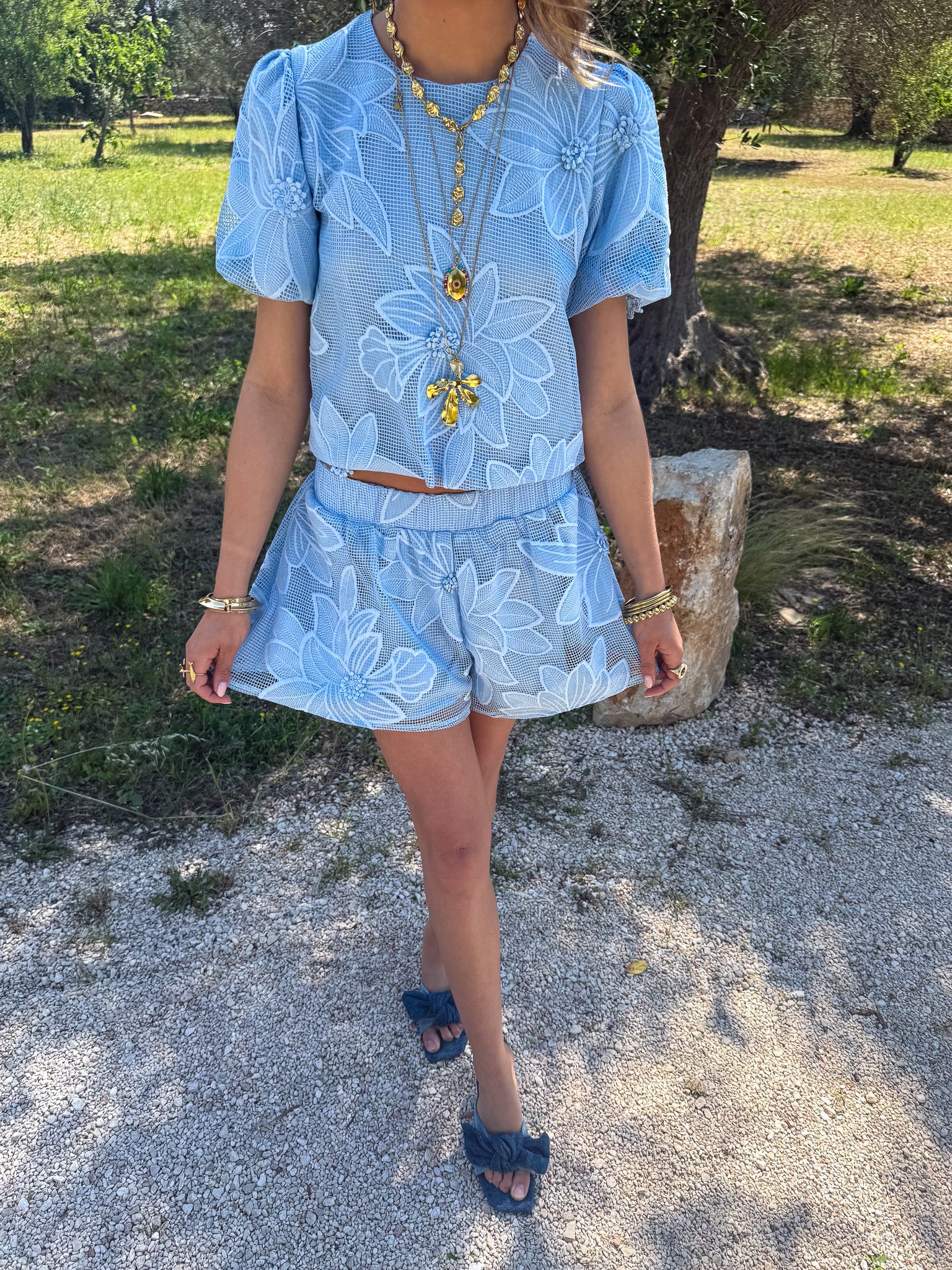 Billie Short Blauw