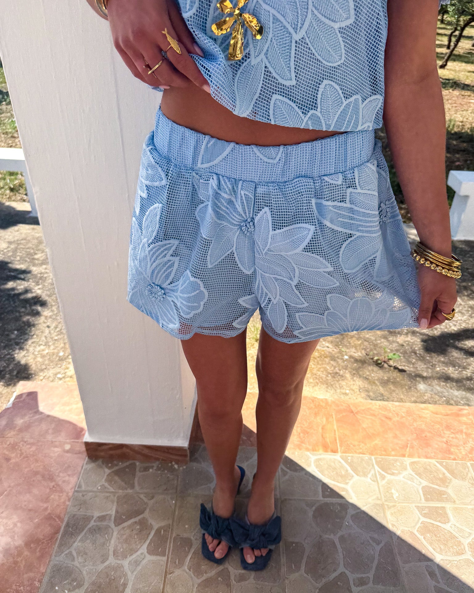Billie Short Blauw