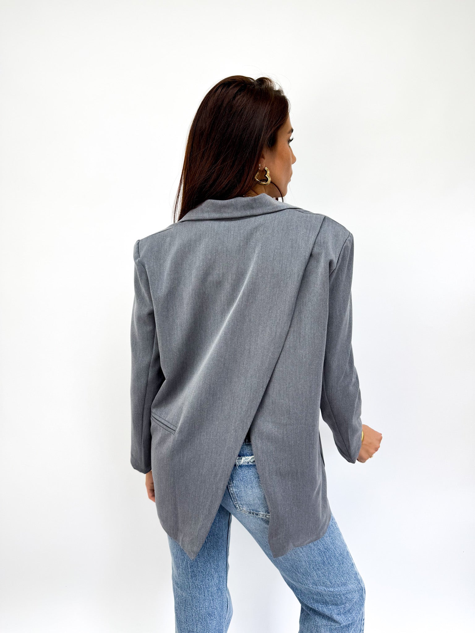 Blair Blazer Grey