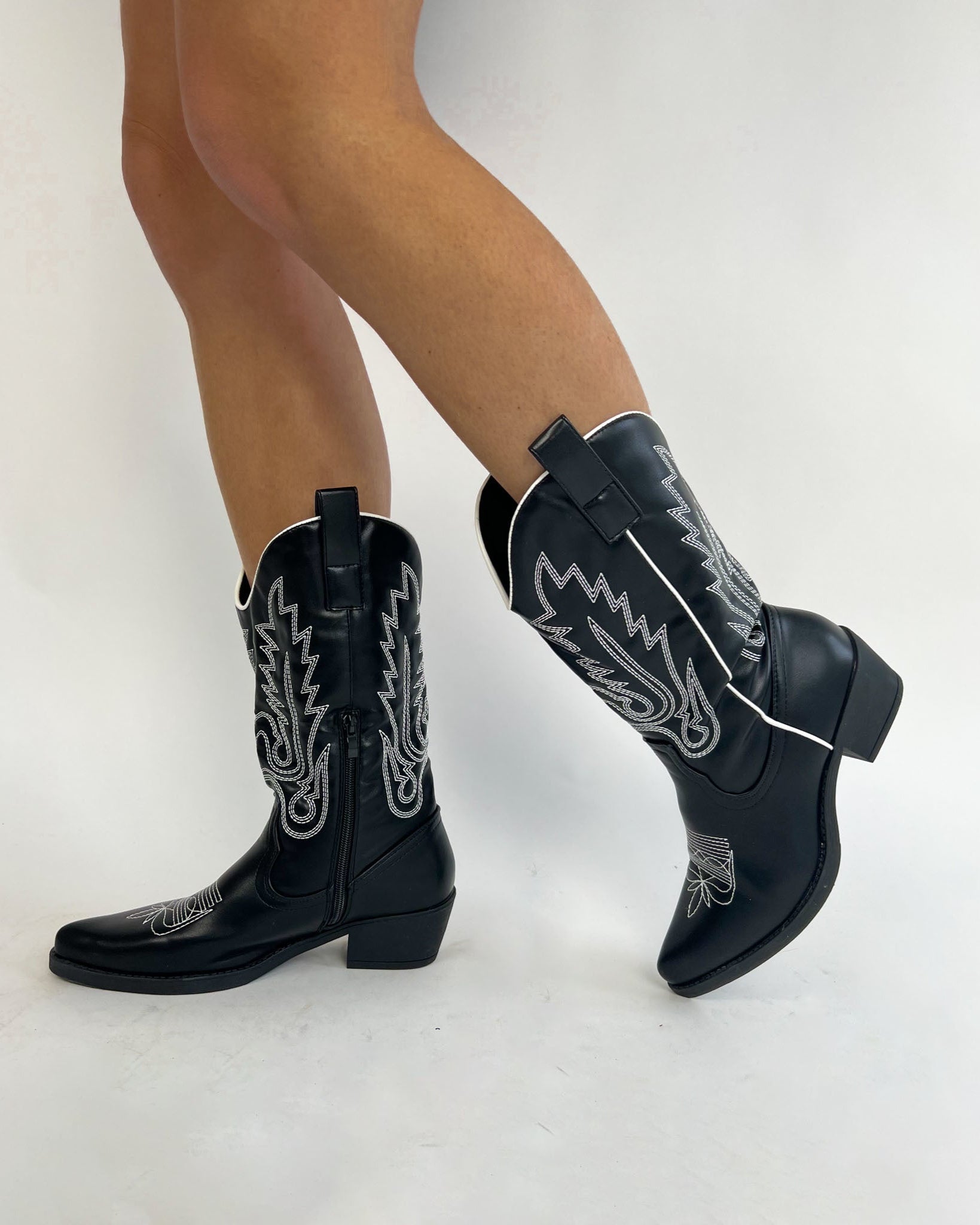Cowboy Boots Black