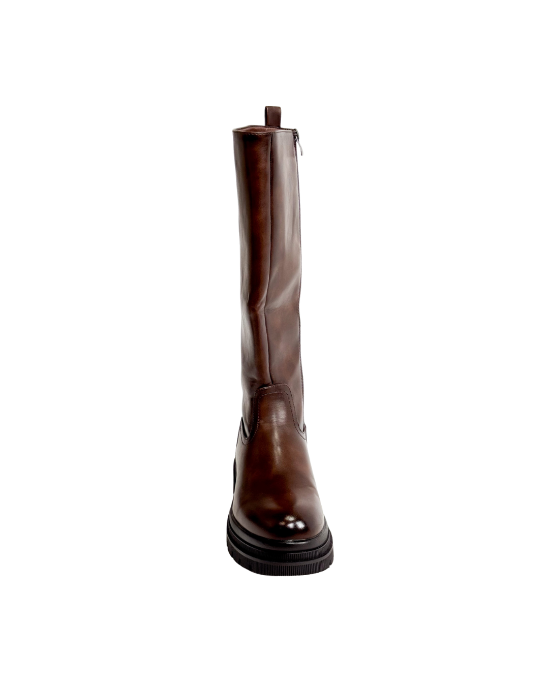 High Under Knee Boots Brown