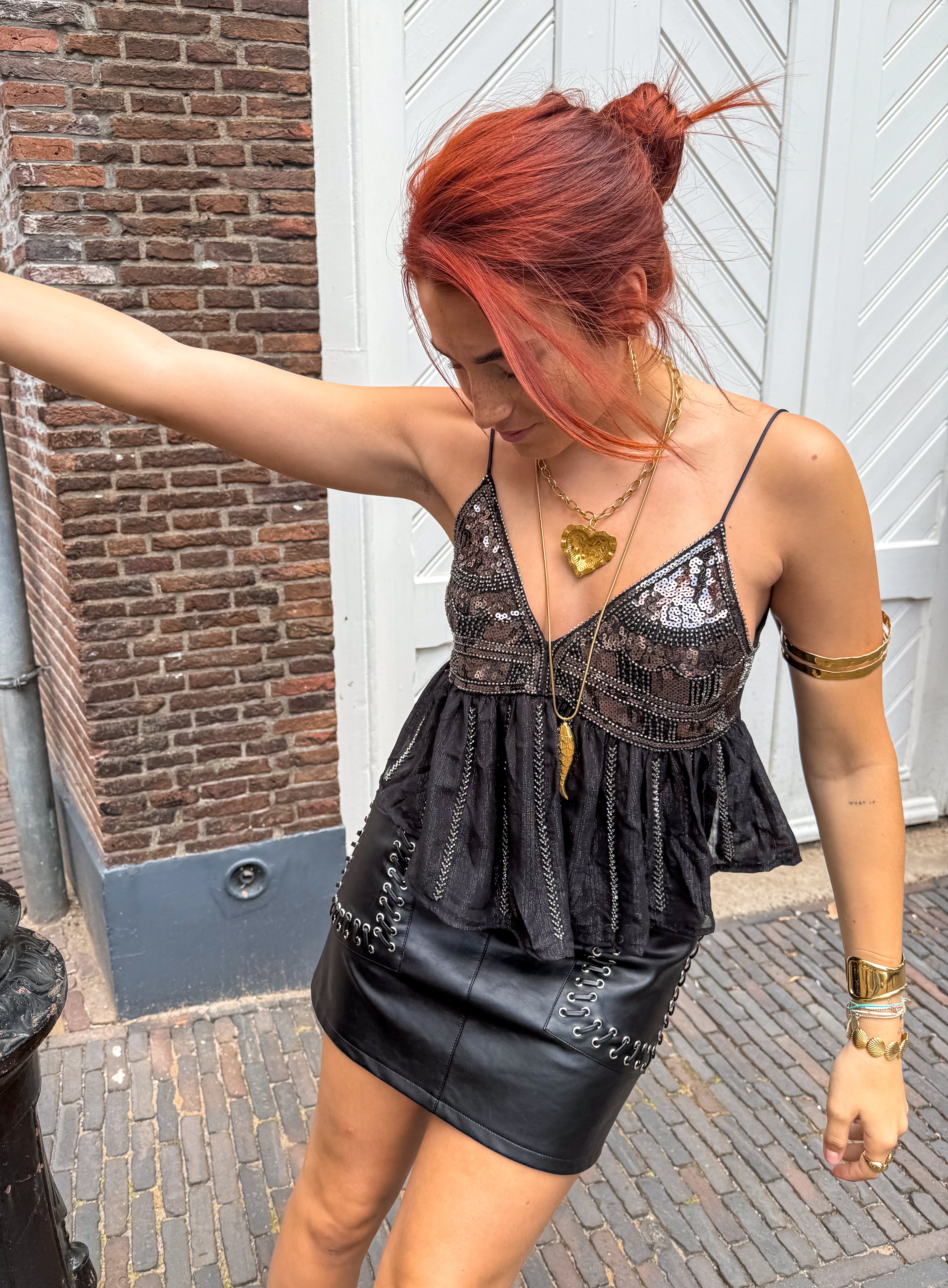 Butterfly Top Black