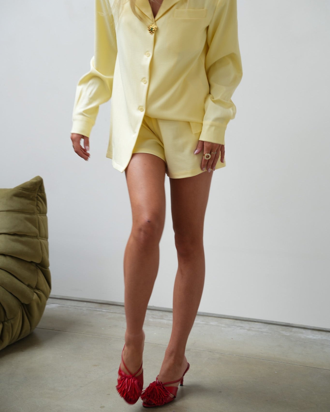 Sabby Shorts Geel