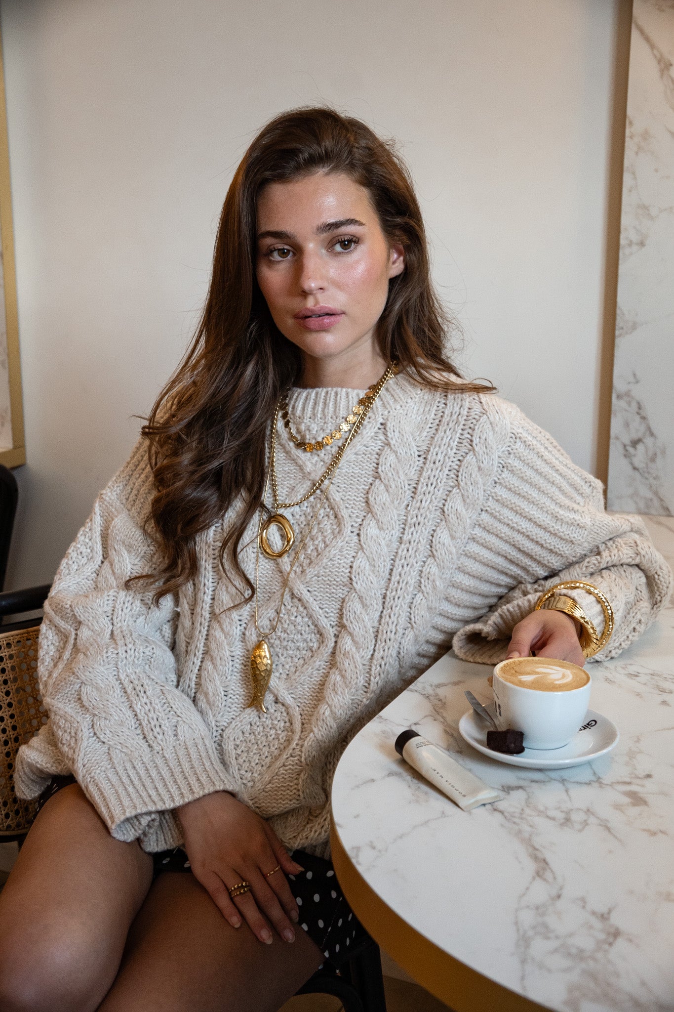 Aspen Knit Beige