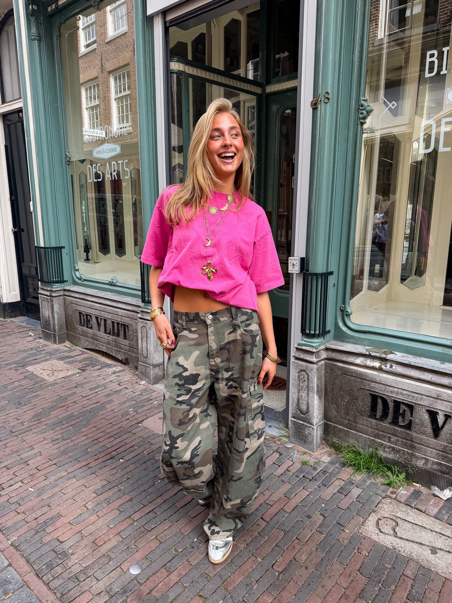 Cassie T-Shirt Roze
