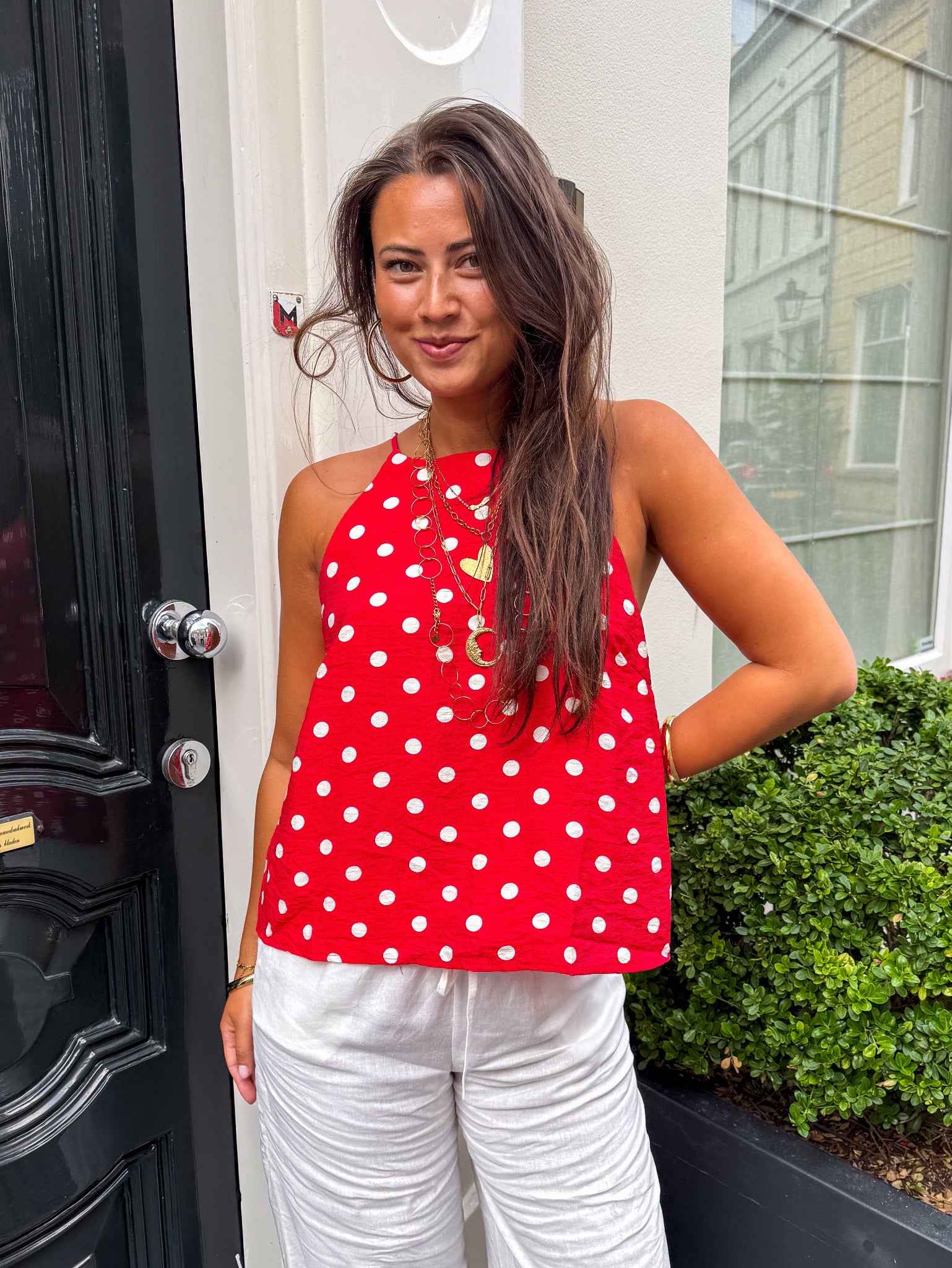 Capri Dots Top