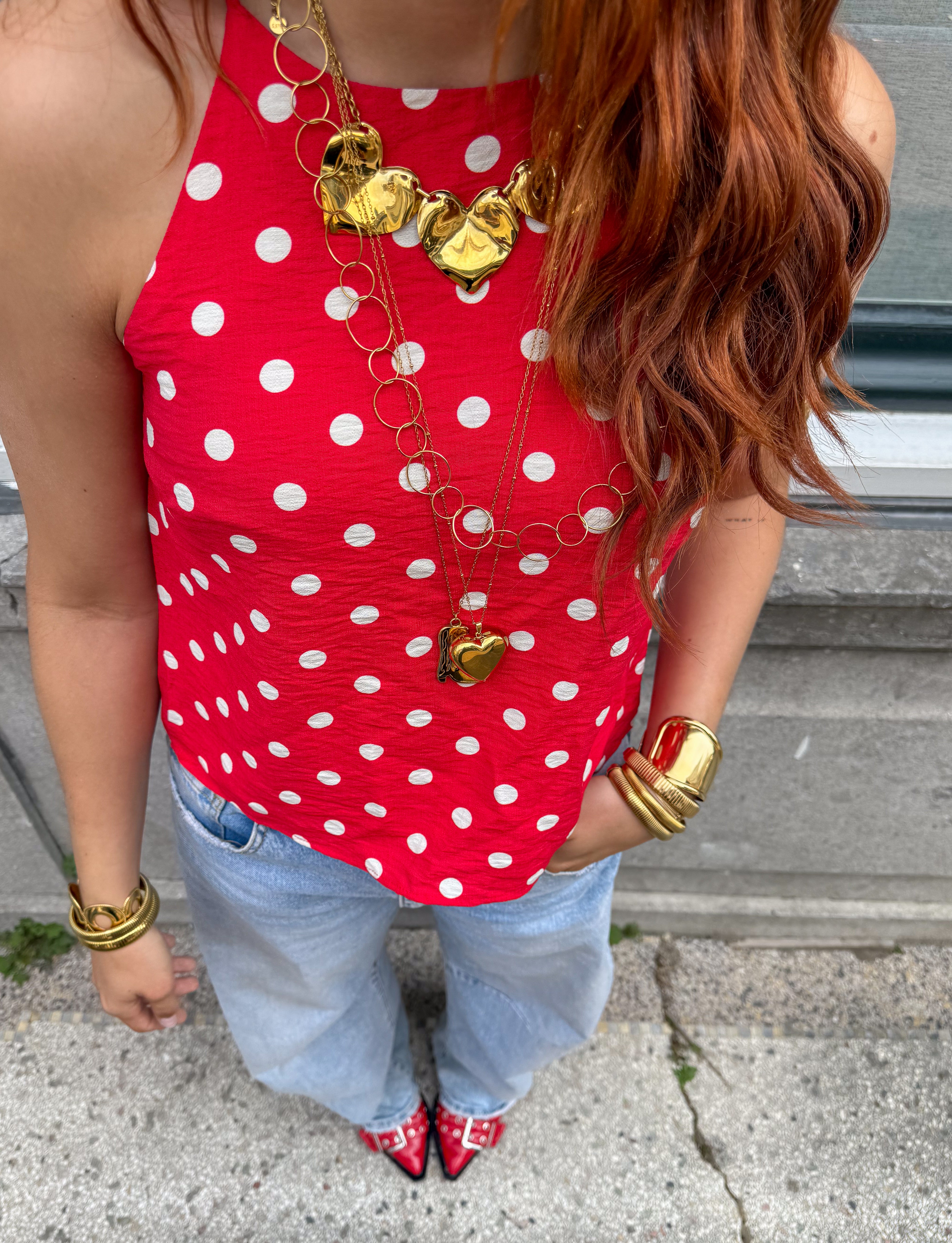 Capri Dots Top