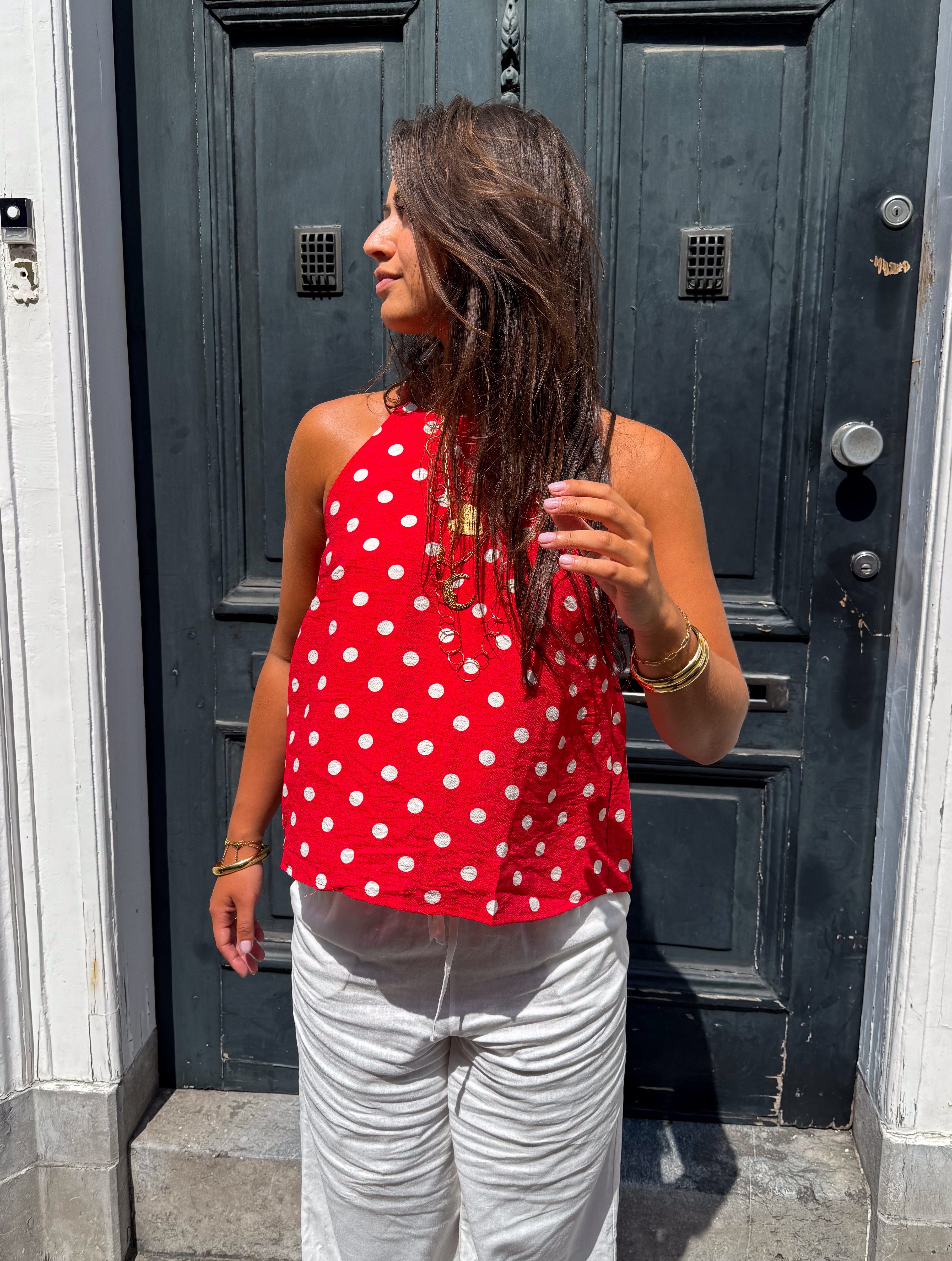 Capri Dots Top