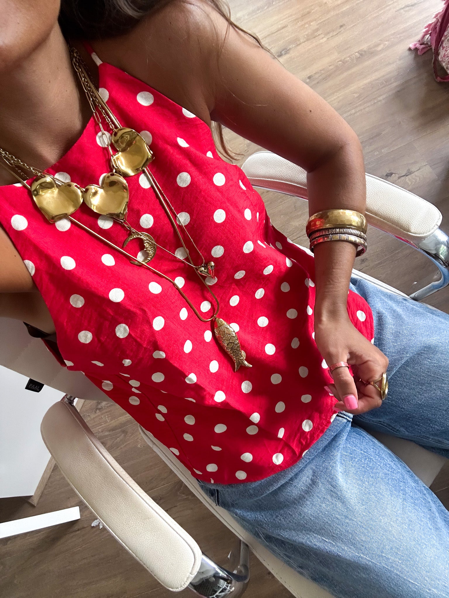 Capri Dots Top