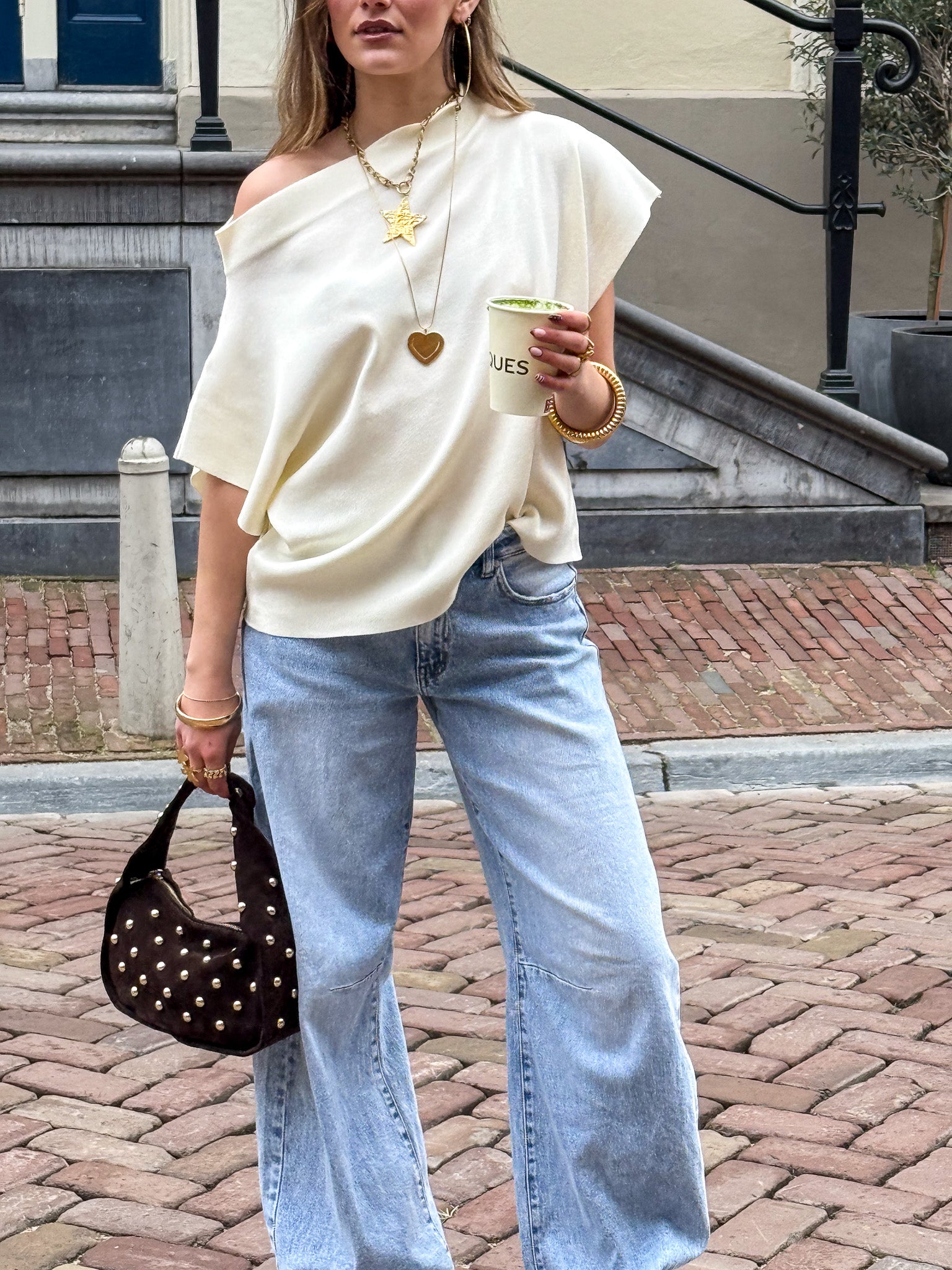 Carmen Off Shoulder Top Wit