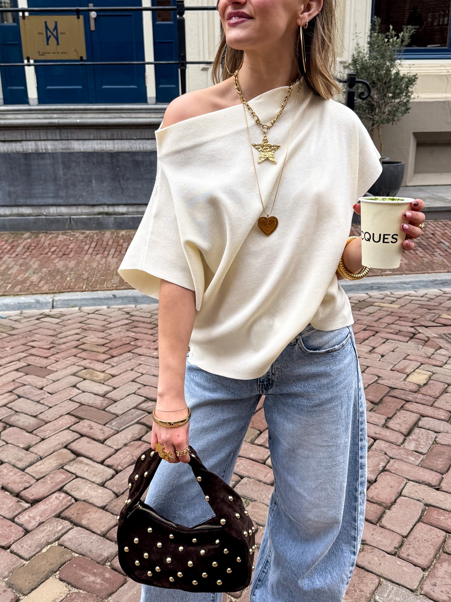 Lucky Star Ketting Goud