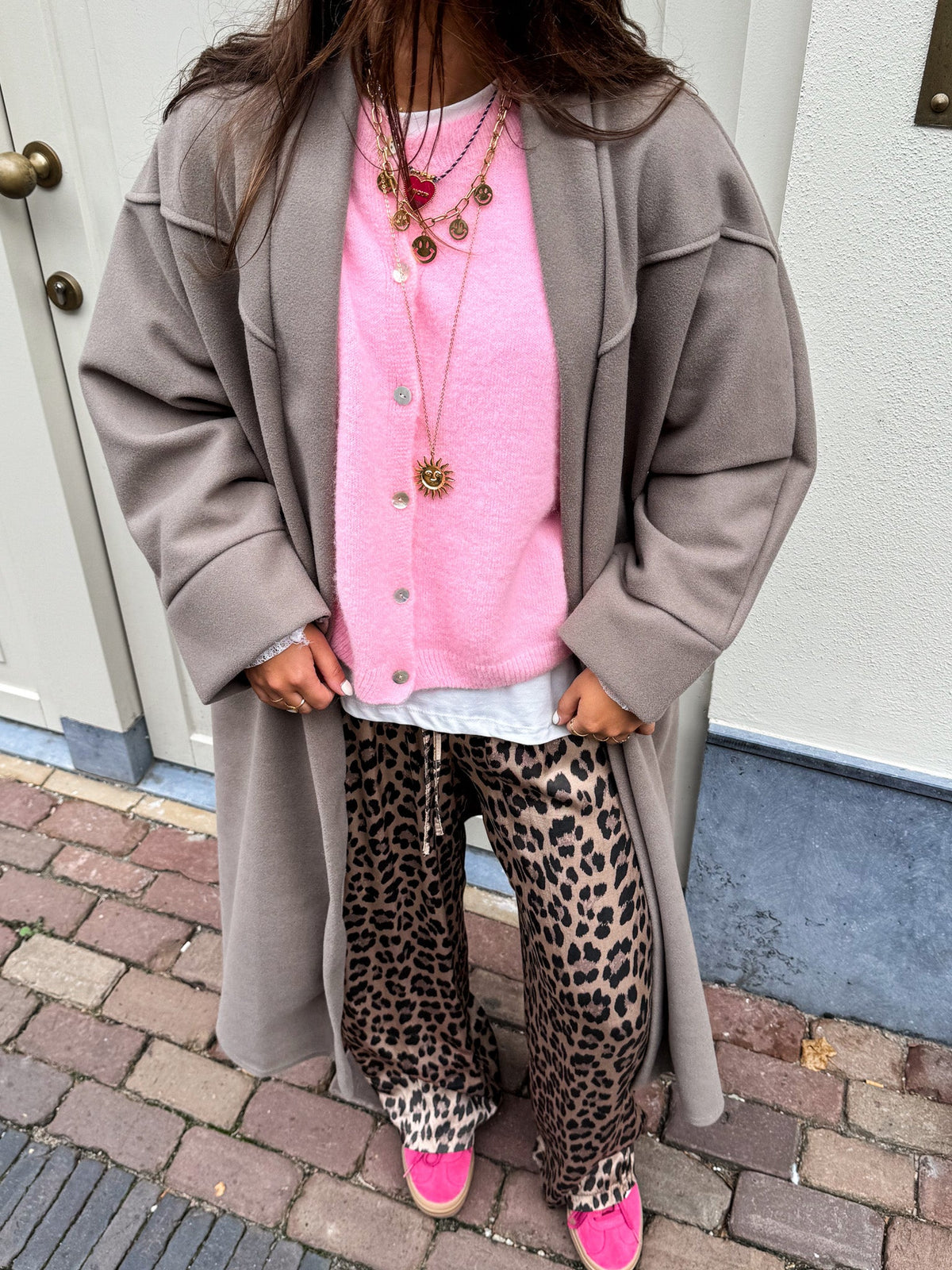 Slice of heaven Pantalon Leopard | Brown