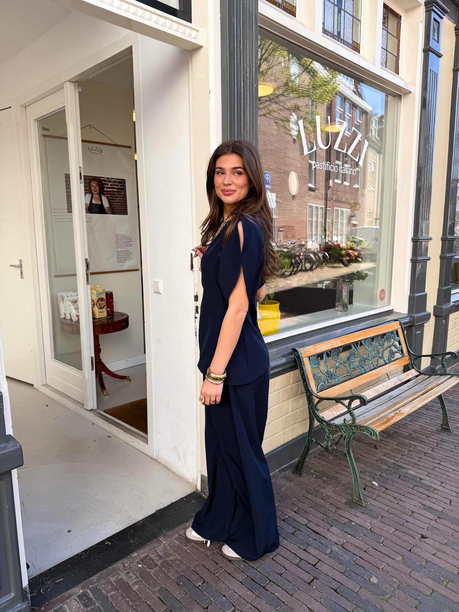 Celine Top Navy