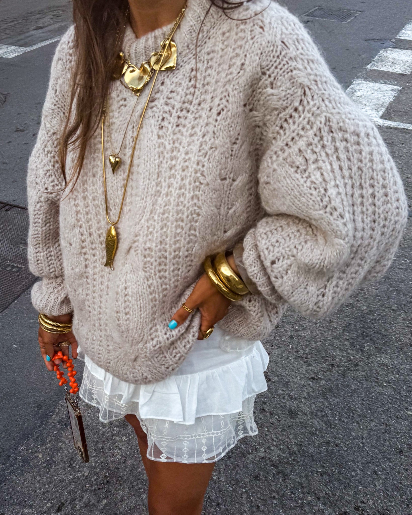 Chloe Knit Beige