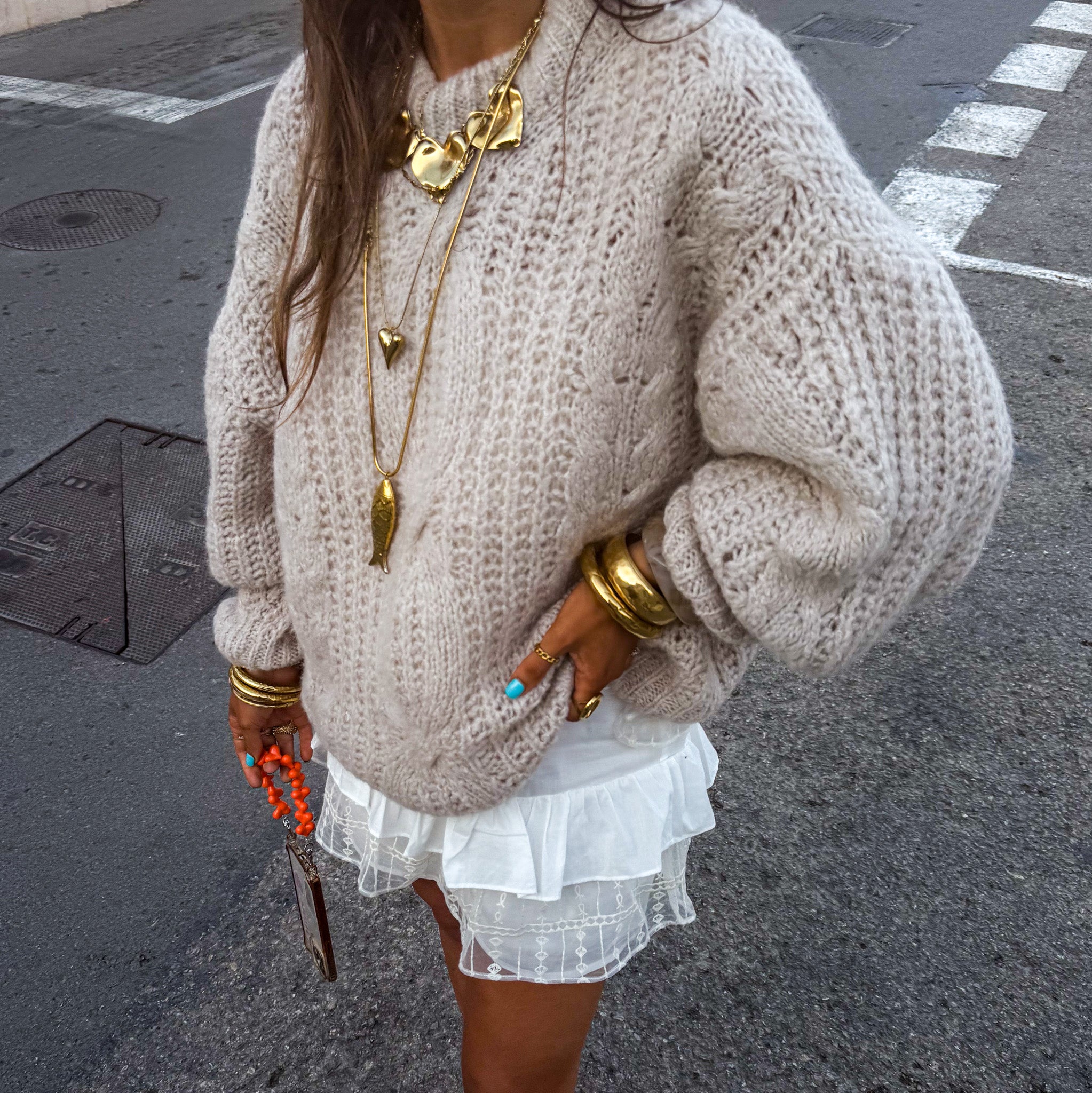 Chloe Knit Beige