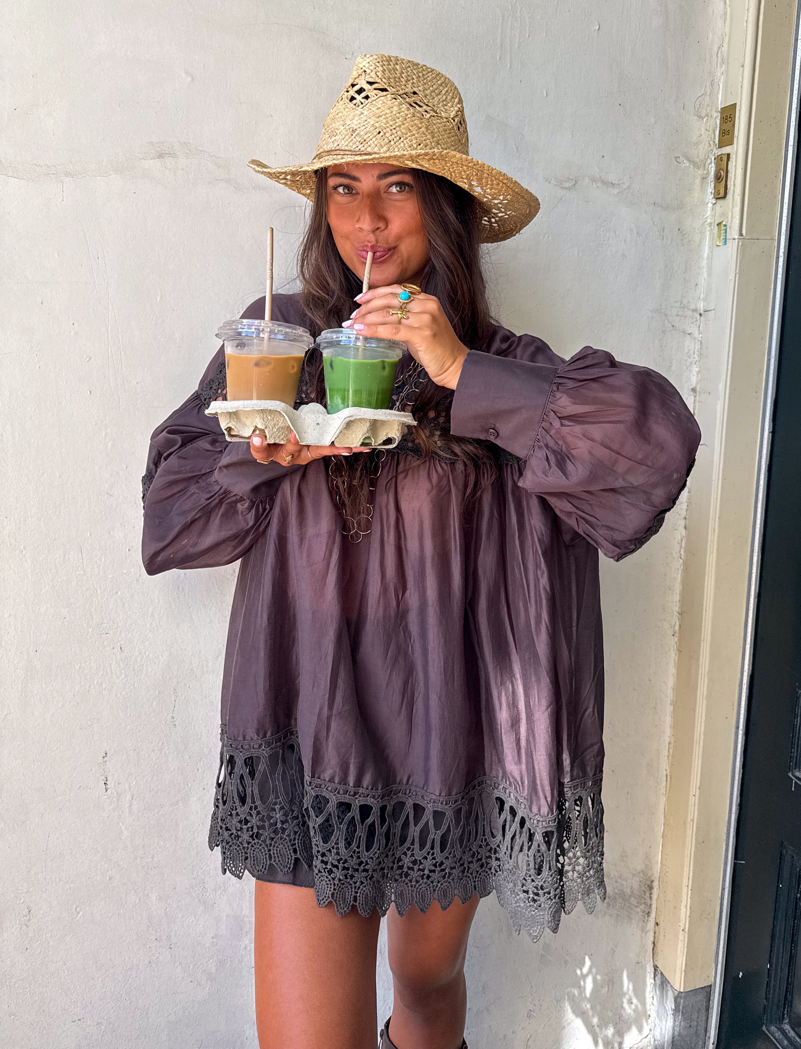 Coconut Dream Tunic Brown