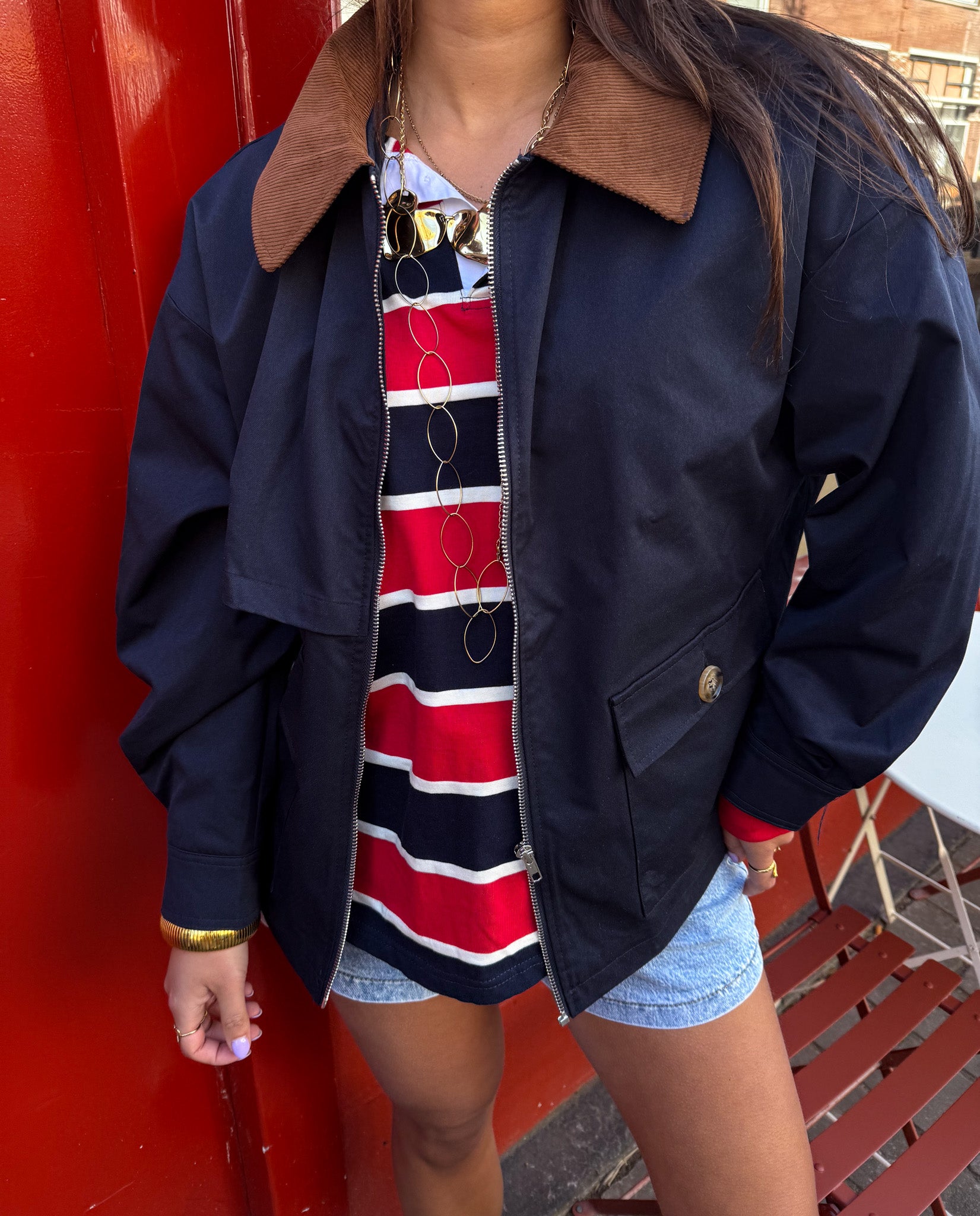 Colette Jacket Navy