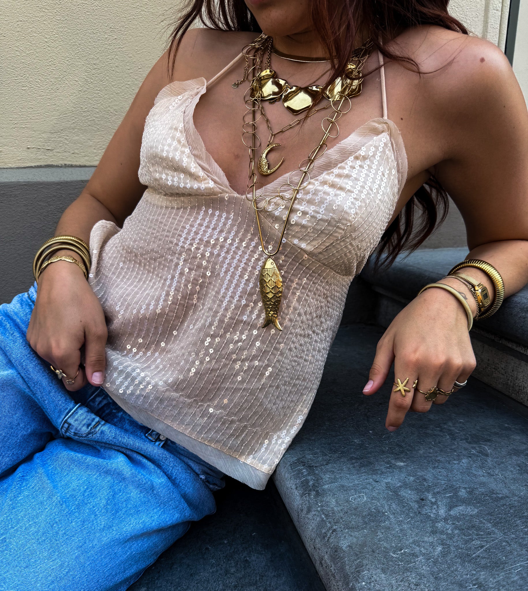 Cream Dream Halter Top