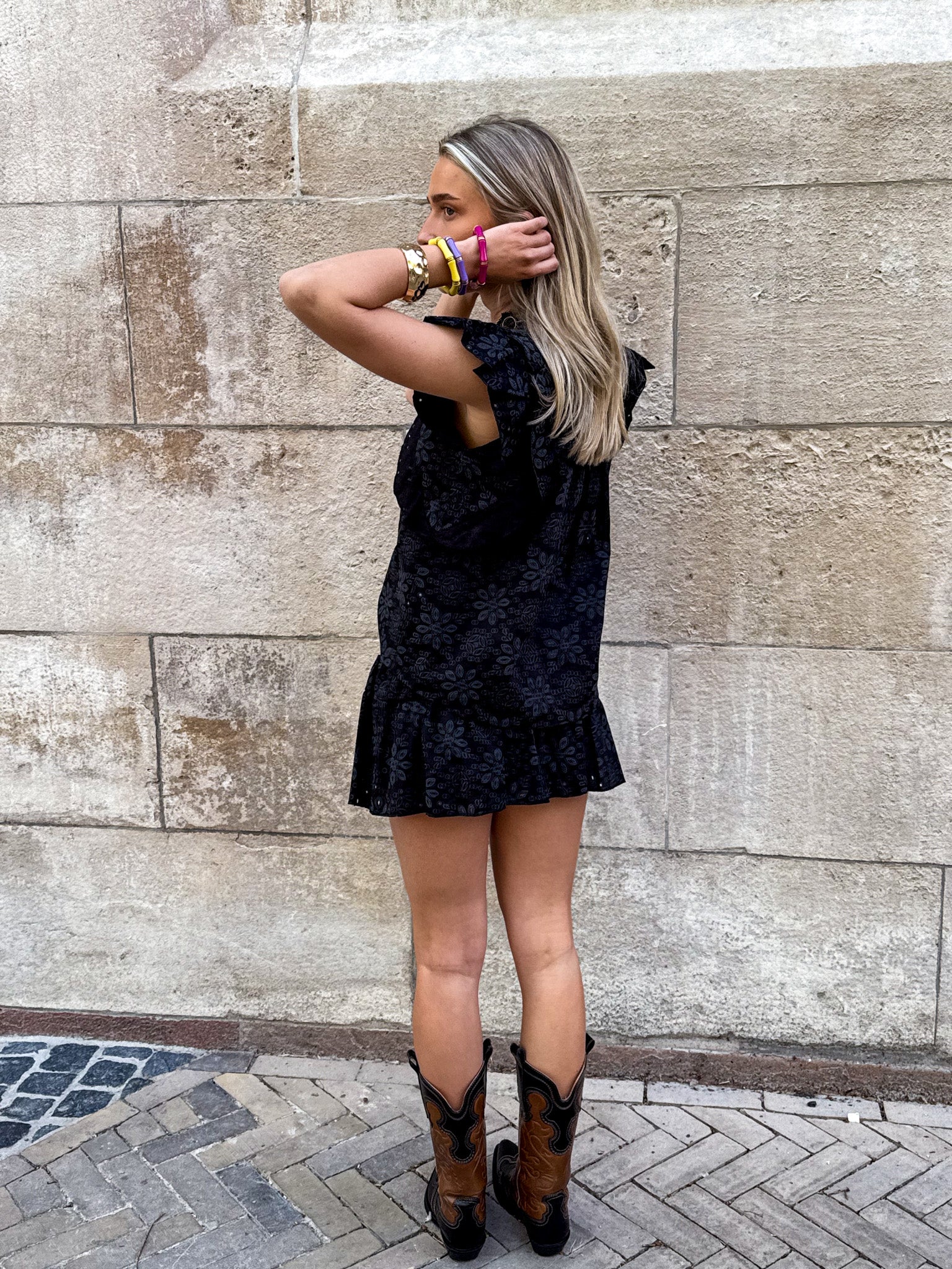 Donatella Top Black