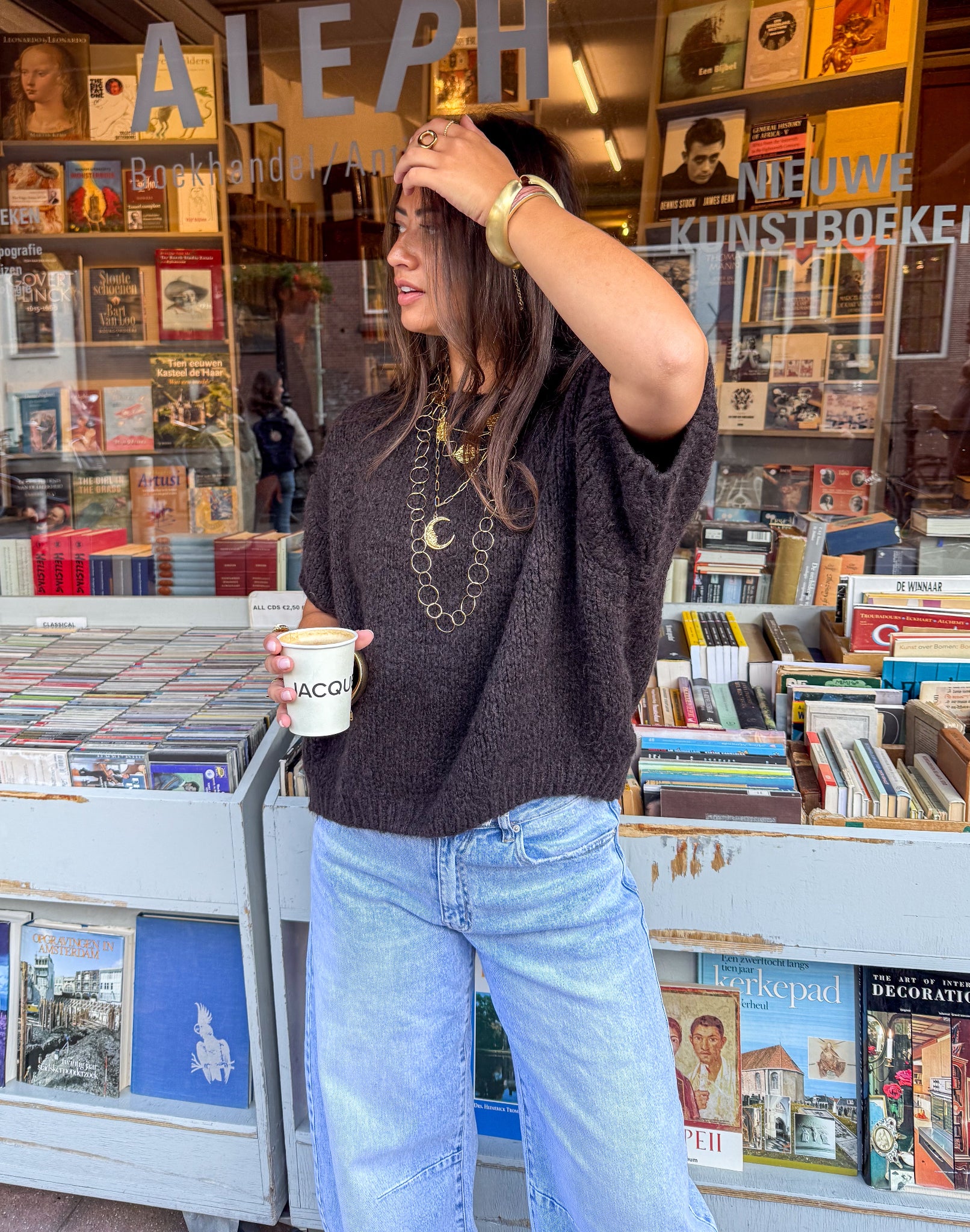 Donna Knit Chocolate Brown