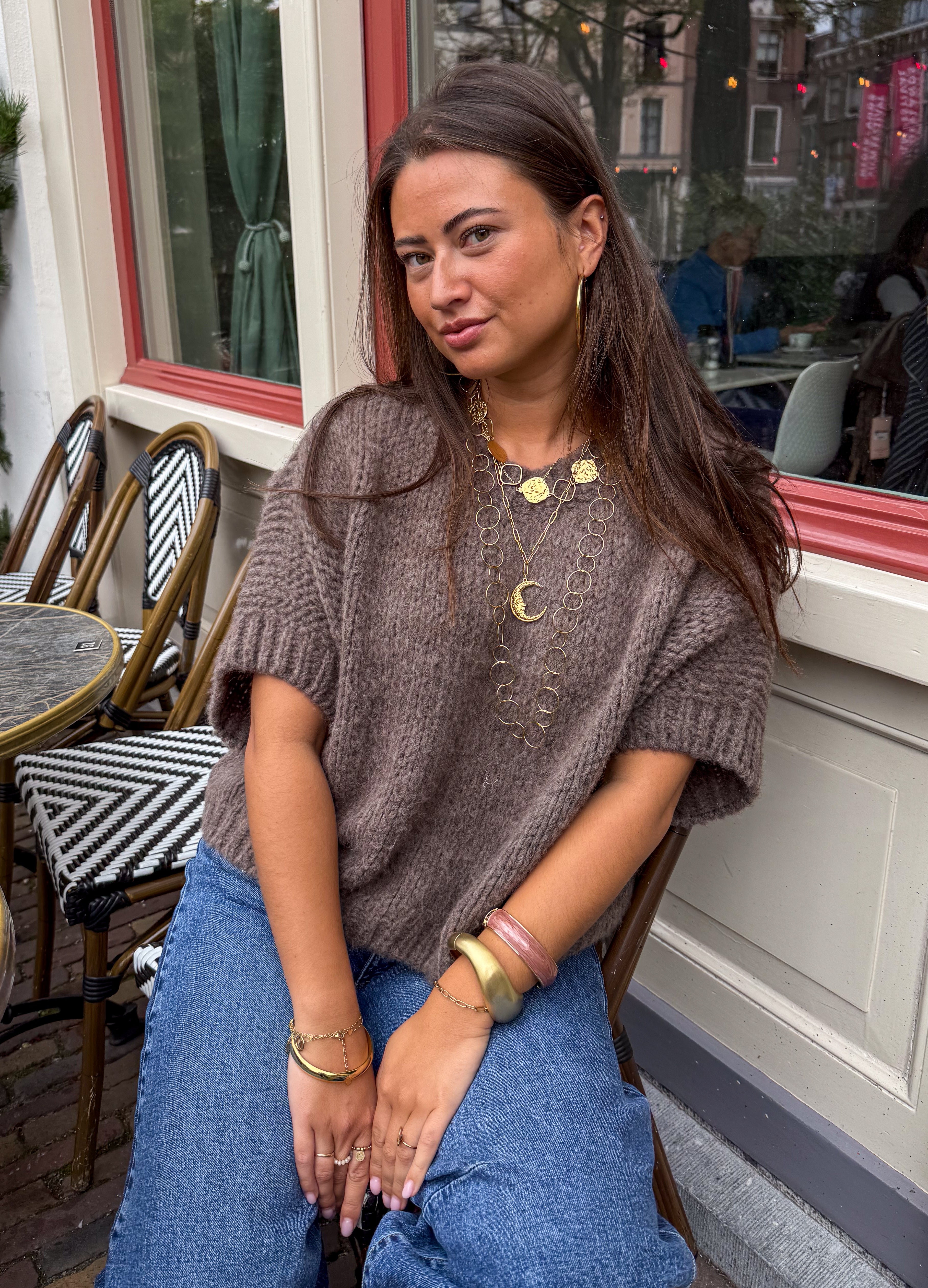 Donna Knit Taupe