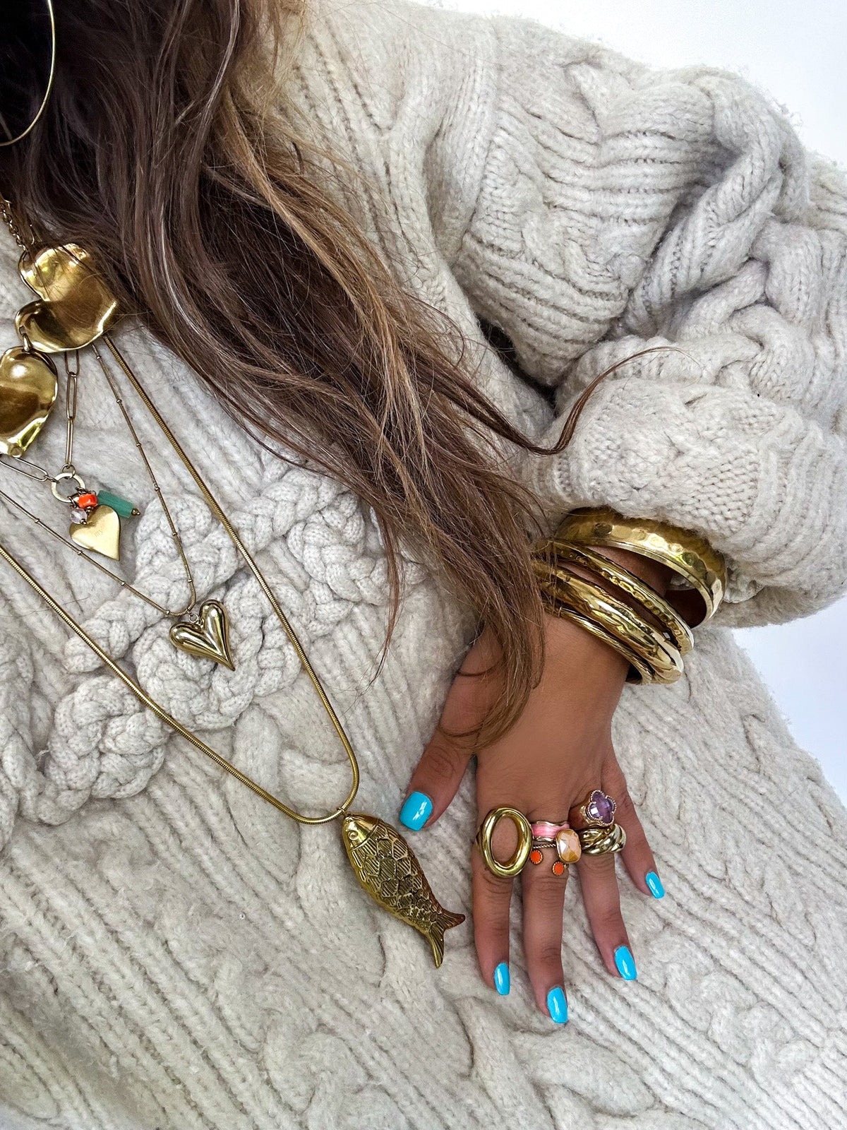 Under the sea Ketting - Lang | Gold