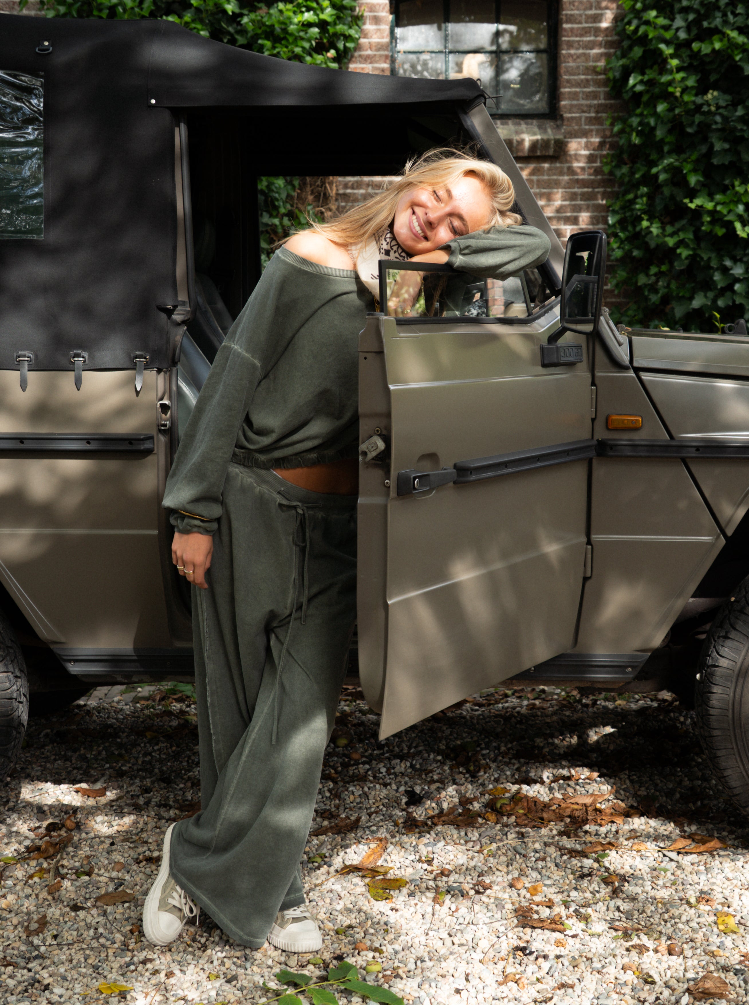 Ease Jogging Pantalon Army