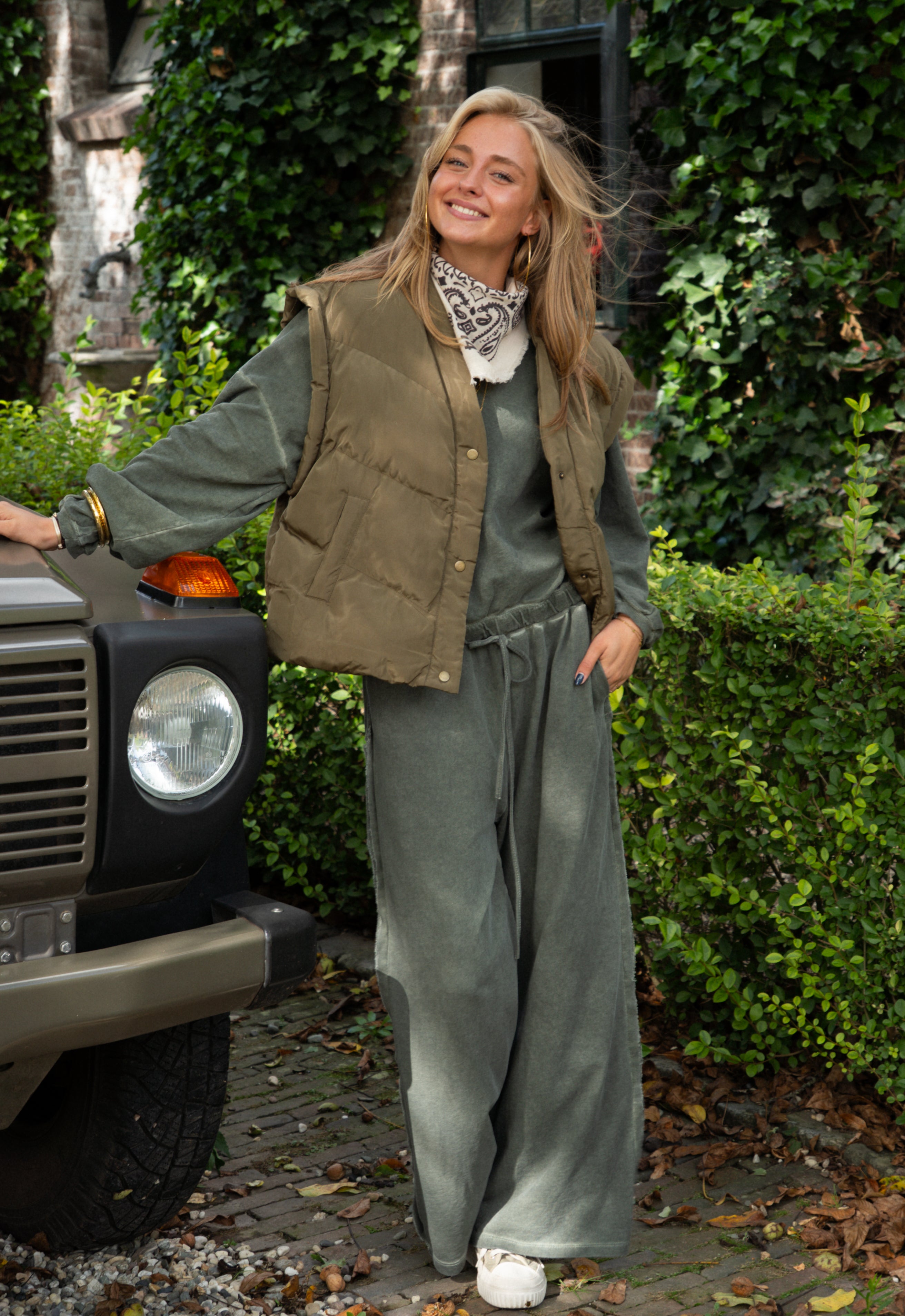 Ease Jogging Pantalon Army