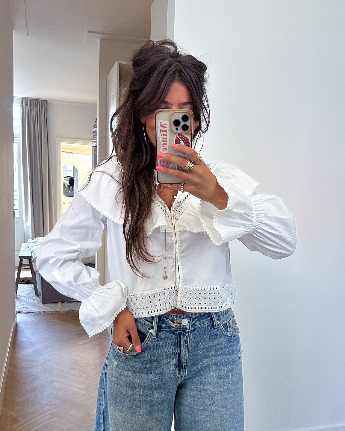 Elain Blouse Wit