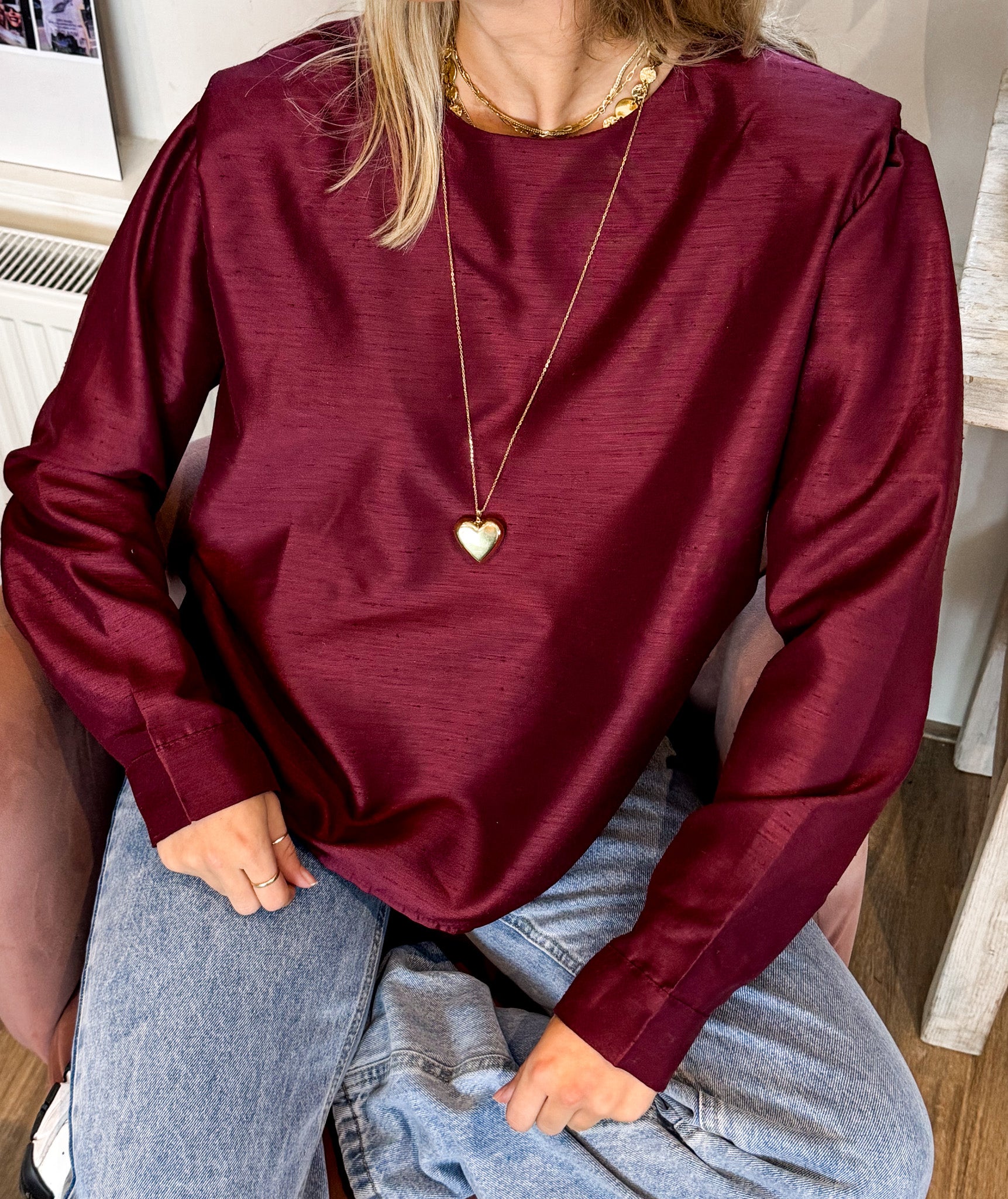 Flore Top Bordeaux